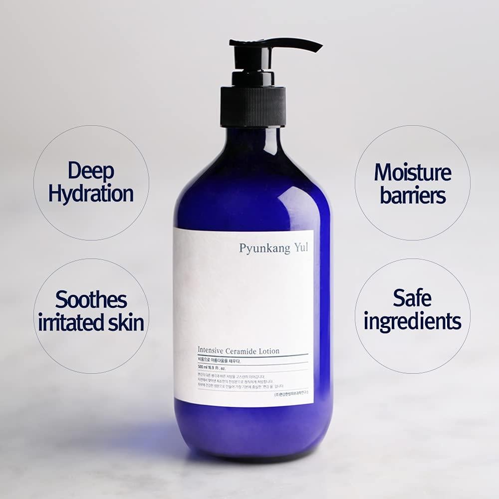 Loción Hidratante Pyunkang Yul 500ml - Ceramida y Ácido Hialurónico