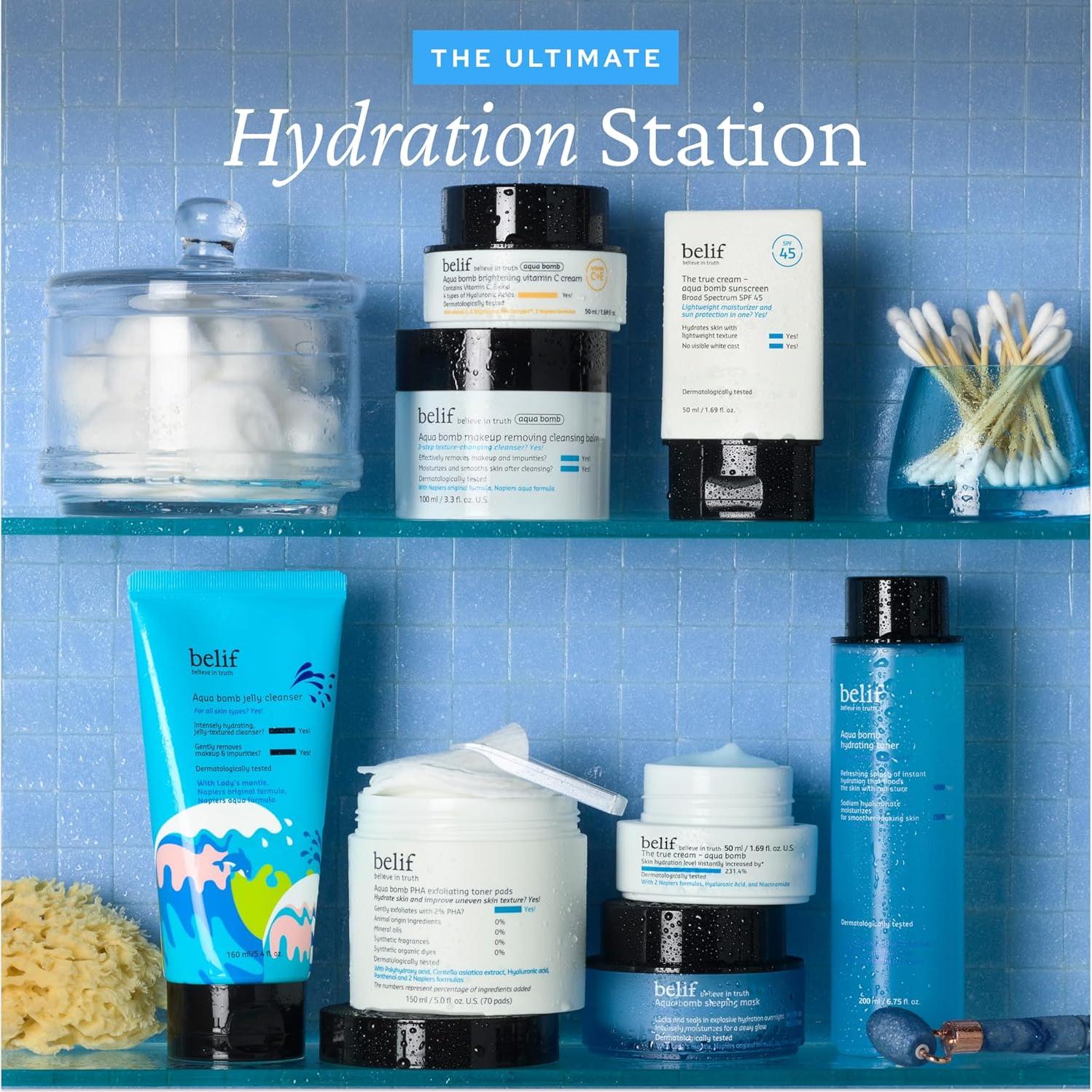 Limpiador Hidratante Belif Jelly 160 ml - Gel Suave pH Bajo