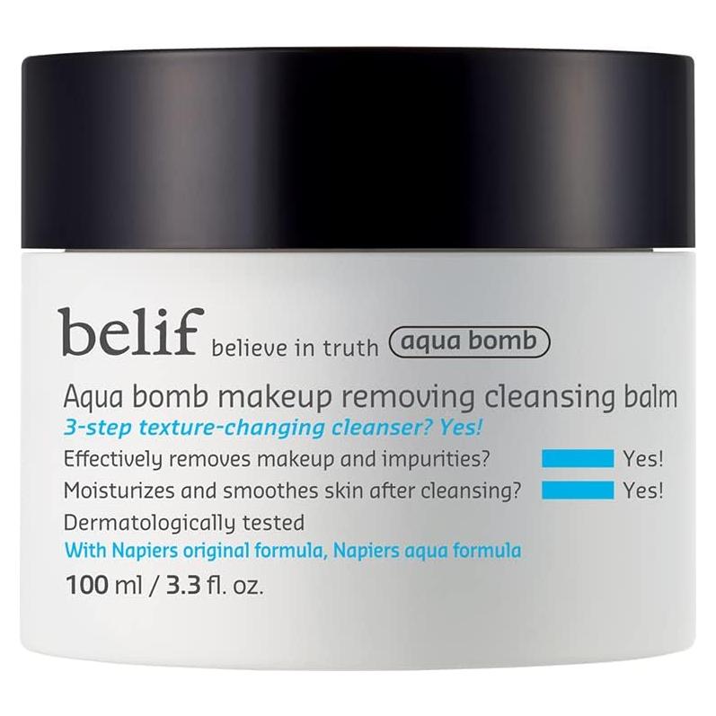 Bálsamo Limpiador Desmaquillante Belif Aqua Bomb 93g
