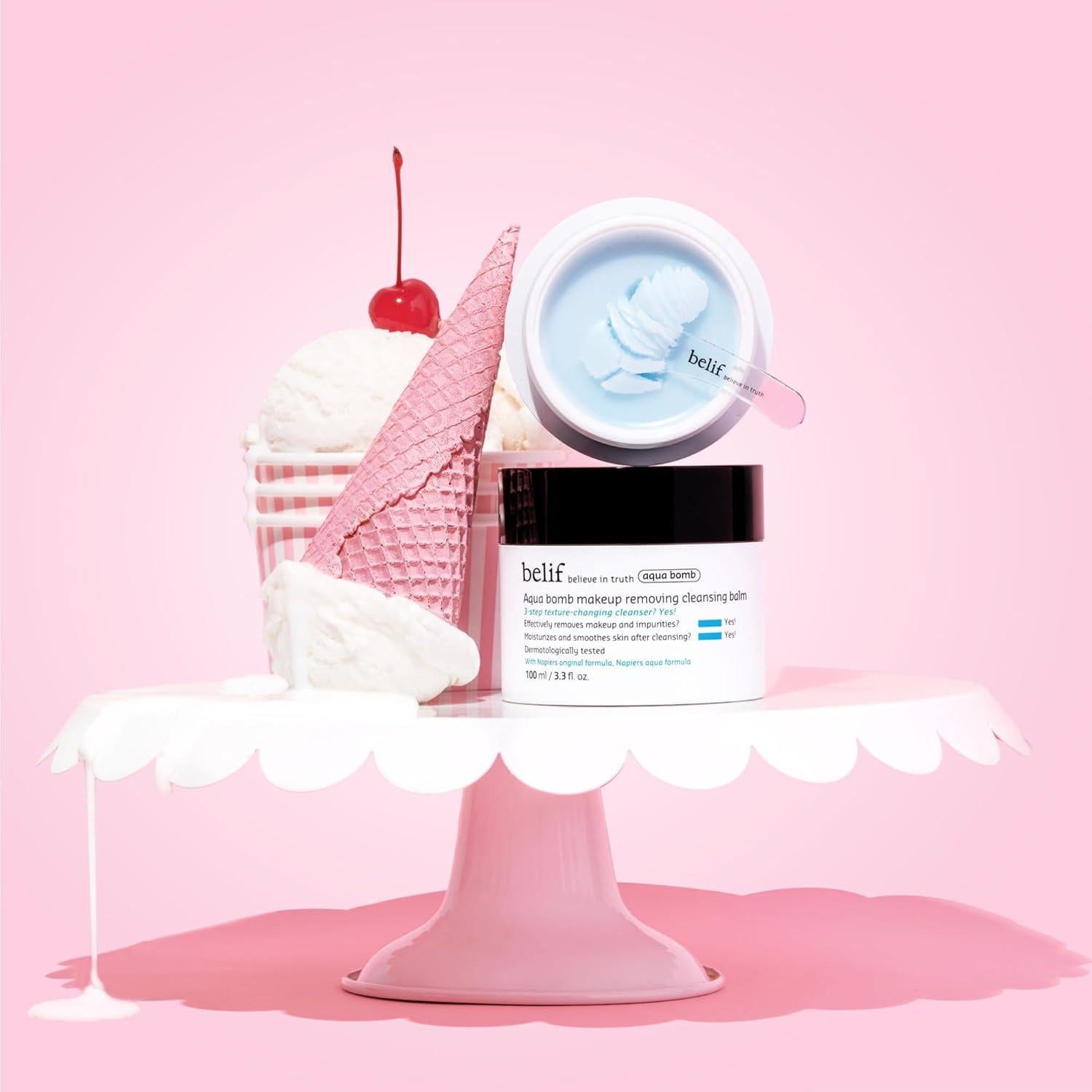 Bálsamo Limpiador Desmaquillante Belif Aqua Bomb 93g