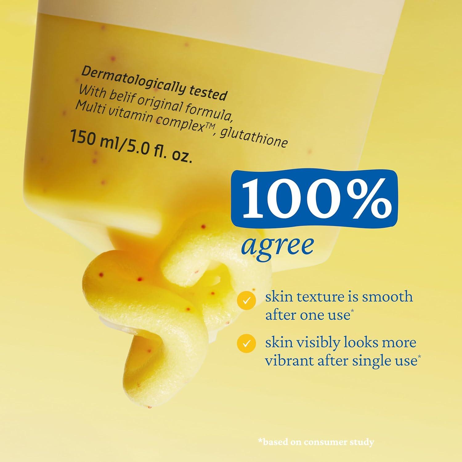 Mascarilla Limpiadora Belif Super Knights Glow 150 ml - Piel Radiante