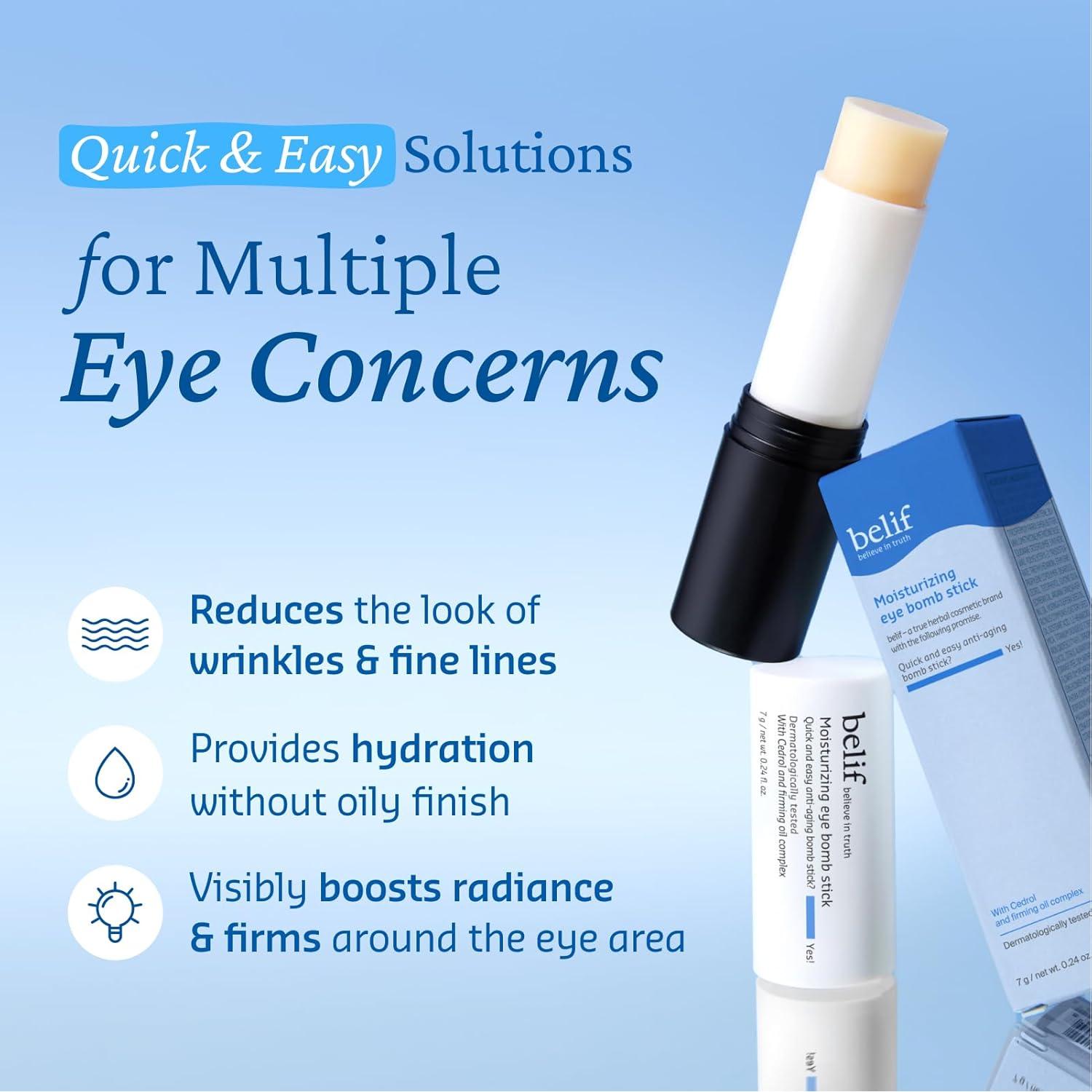 Bálsamo Hidratante para Ojos belif Stick 40g - Reduce Arrugas