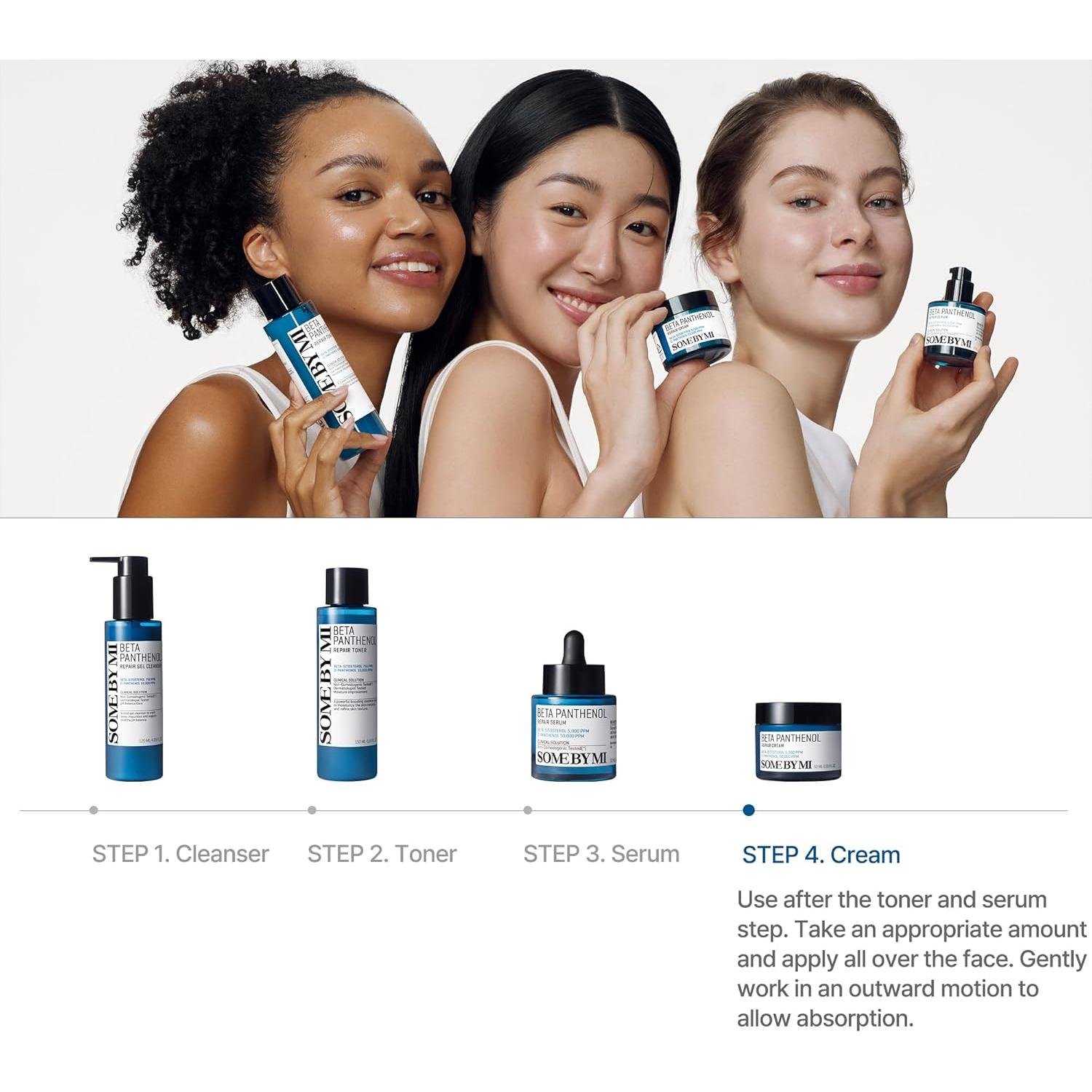 Crema Reparadora Facial SOME BY MI Beta-Pantenol 50ml