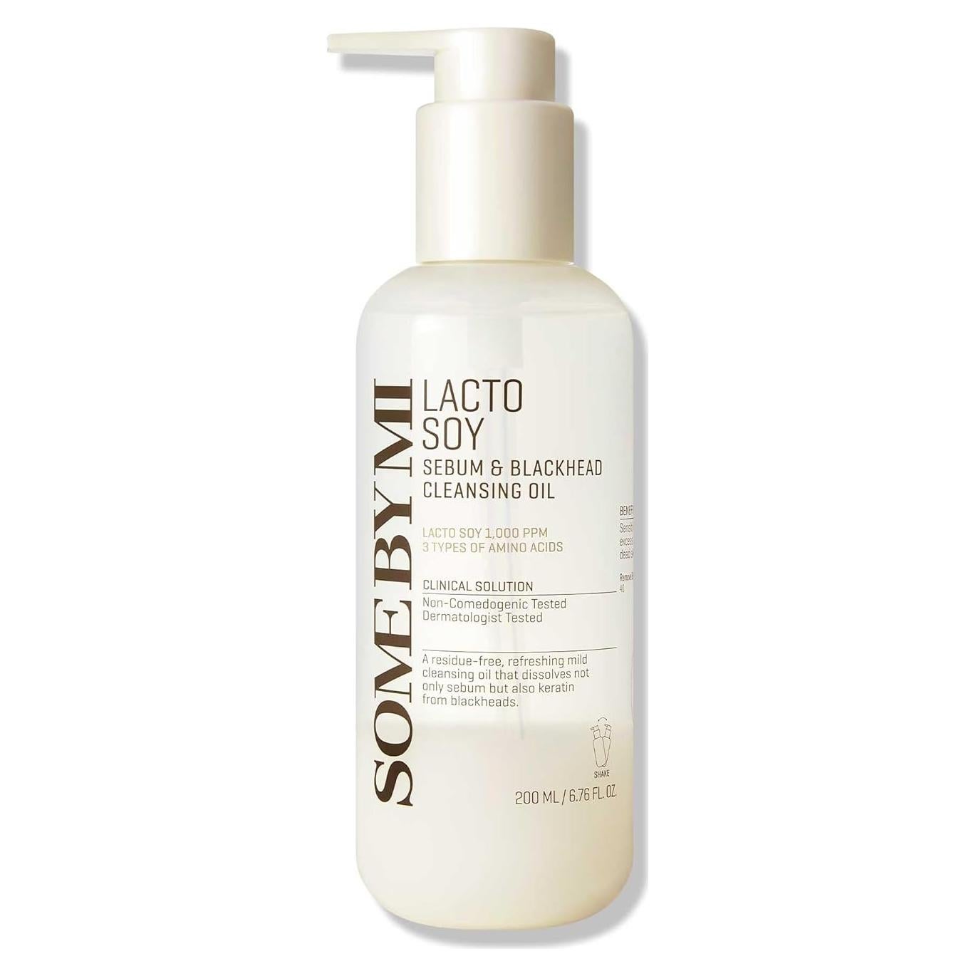 Limpiador Facial Aceite Lacto Soy SOME BY MI 200ml Vegano