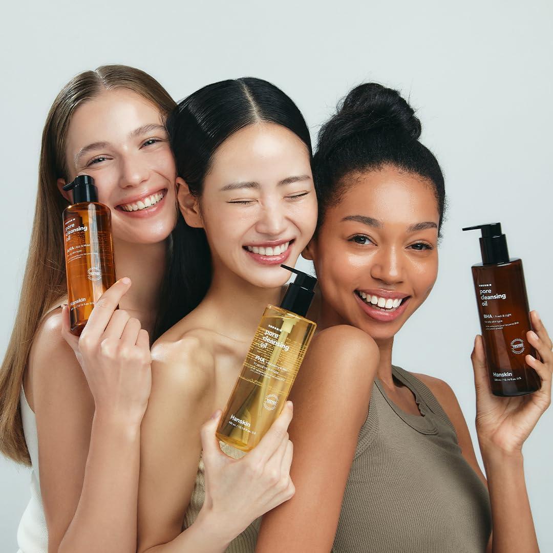 Hanskin Aceite Limpiador PHA 287 ml - Removedor de Maquillaje