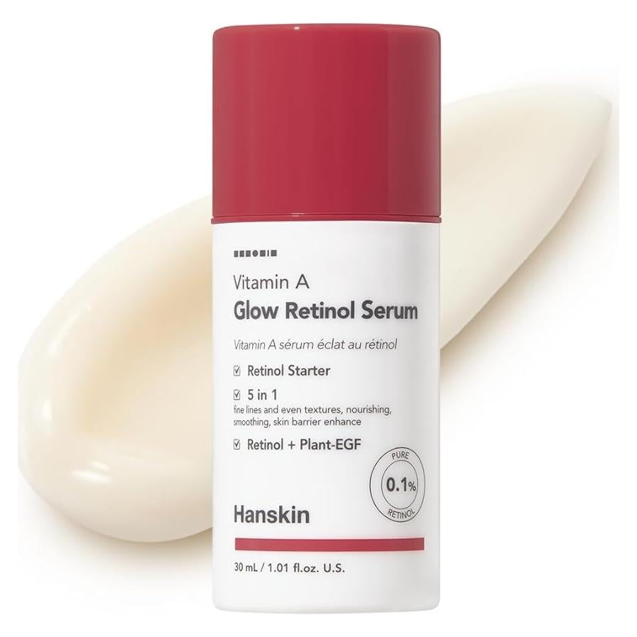 Suero Facial de Retinol Puro Hanskin 0.1% 30ml Antienvejecimiento