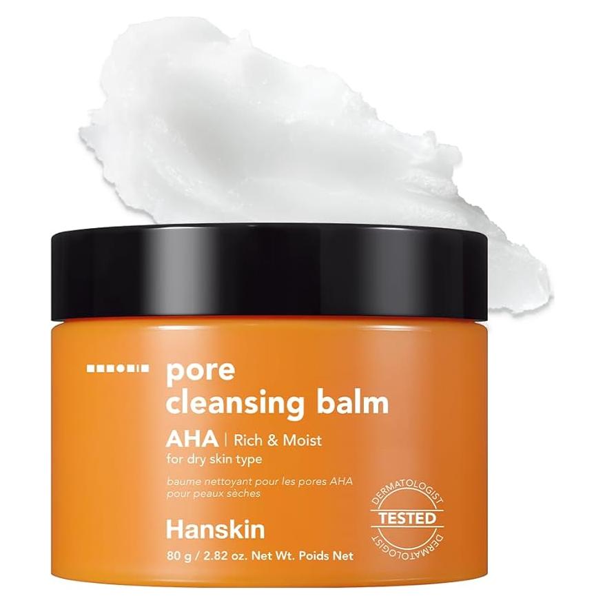 Bálsamo Limpiador de Poros Hanskin AHA 80g - Exfoliante Suave