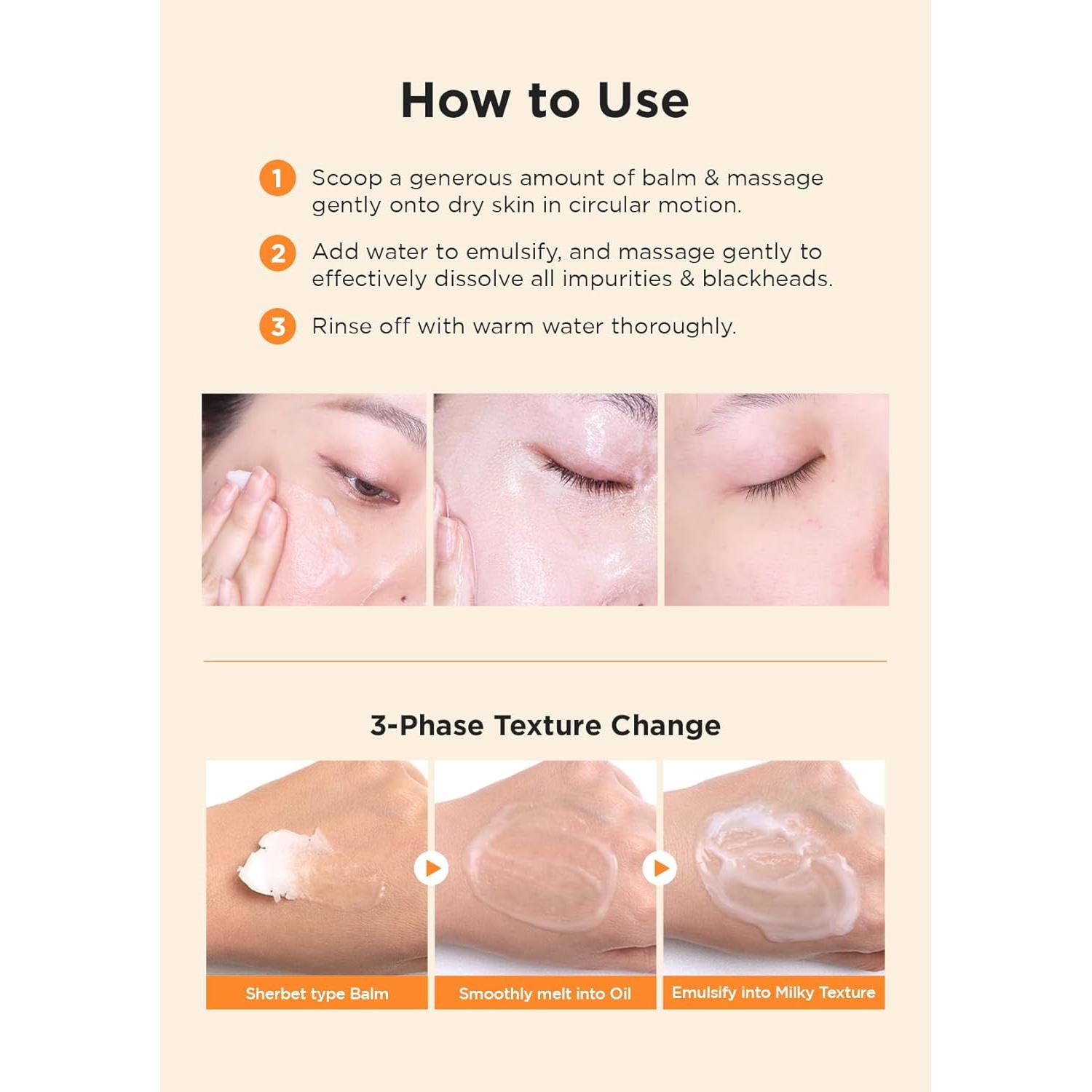 Bálsamo Limpiador de Poros Hanskin AHA 80g - Exfoliante Suave