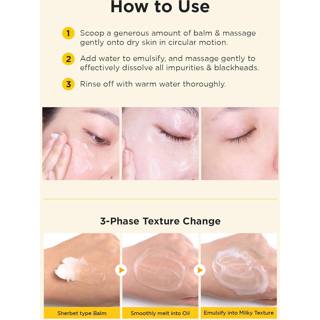 Hanskin PHA Balsamo Limpiador Suave 80g para Piel Sensible