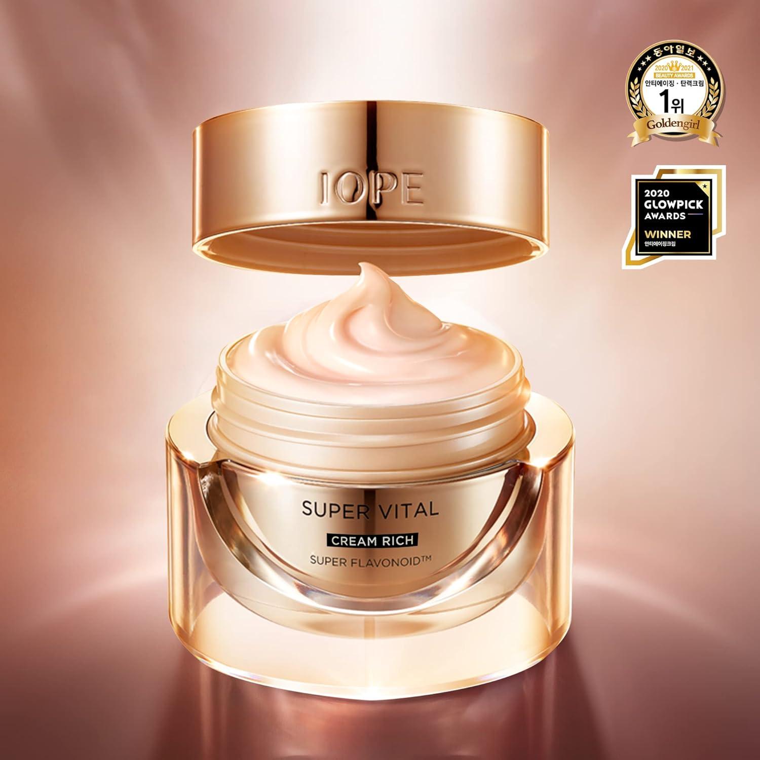 Crema Facial IOPE Super Vital 50ml - Hidratante Antienvejecimiento