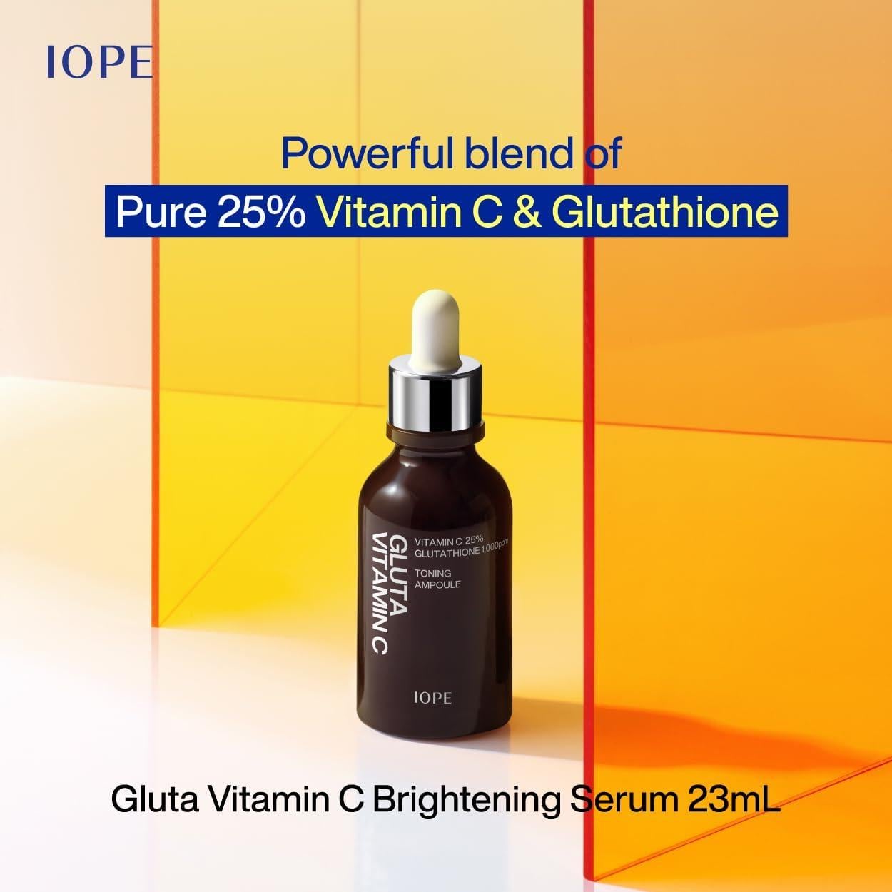 Suero Iluminador IOPE Vitamina C 25% y Glutatión 22.1g
