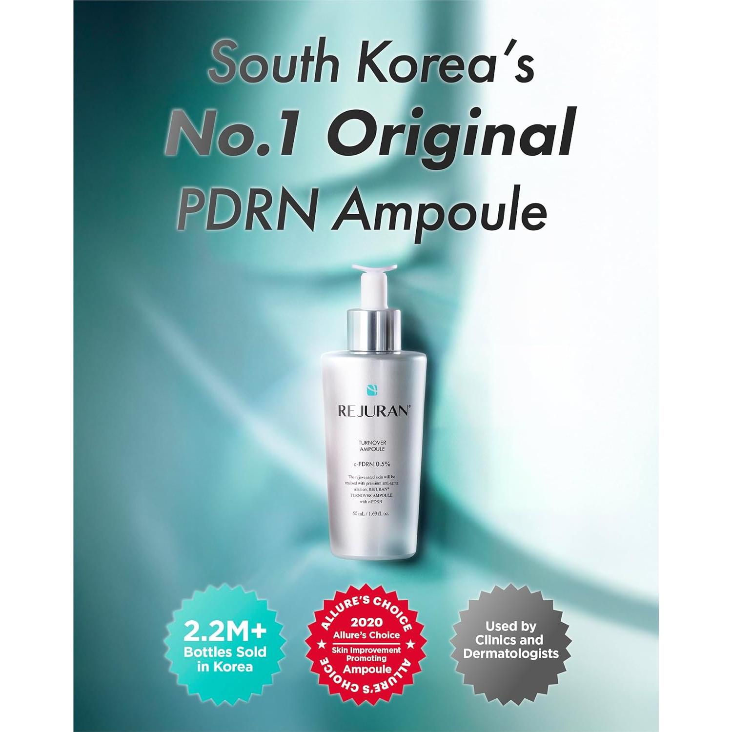 Suero Facial REJURAN Turnover Ampoule c-PDRN 30 ml Antienvejecimiento