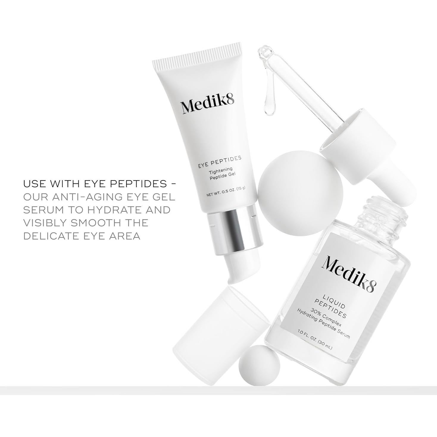 Suero Multi Péptido Medik8 - 28.35 g - Hidratante y Antienvejecimiento