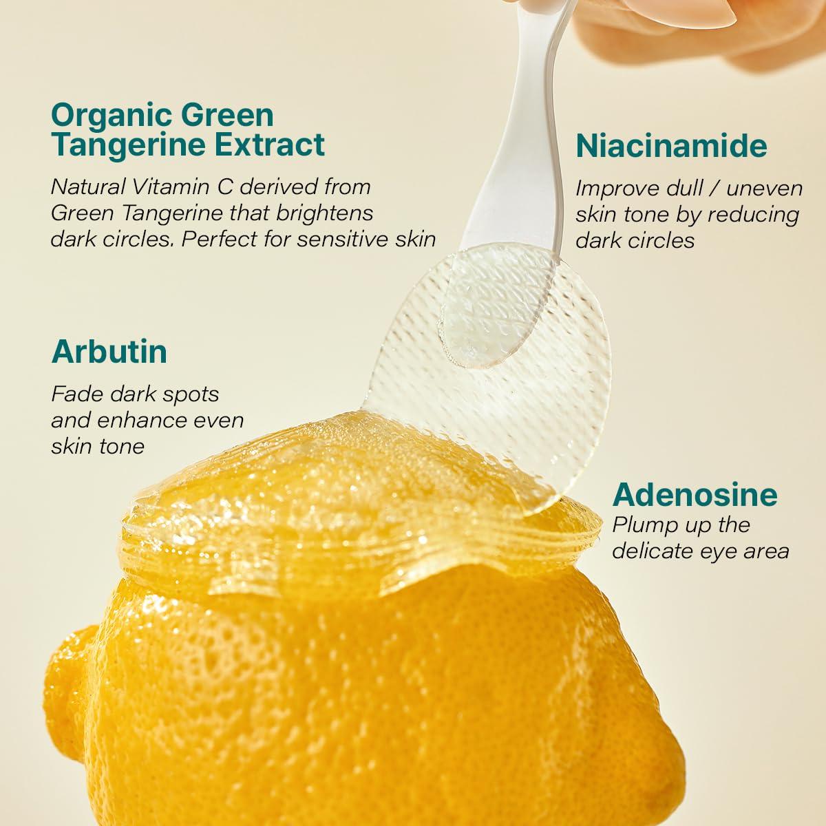 GOODAL Parches Hidratantes para Ojos Mandarina Verde 60 hojas