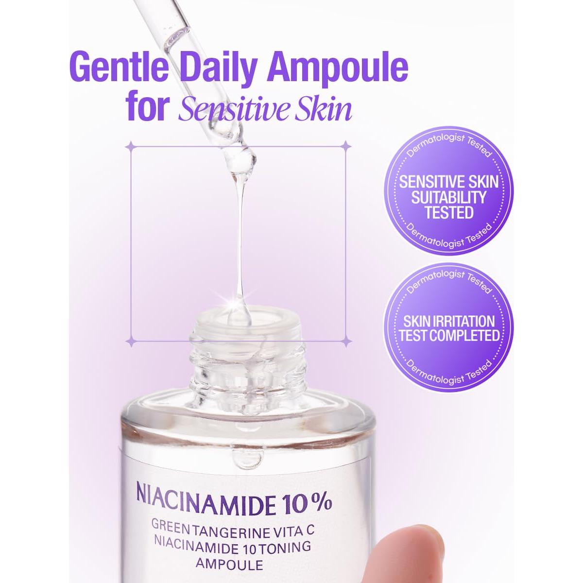 GOODAL Ampoule Tónica Vita C Mandarina Verde 30ml - Suero Facial Hidratante