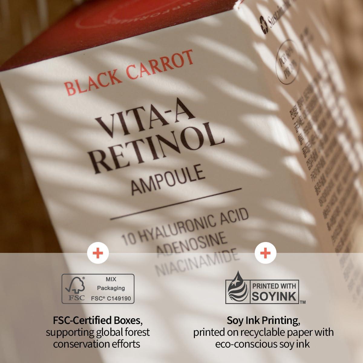 Ampoule Goodal Retinol VITA-A Zanahoria Negra 30ml Hidratante