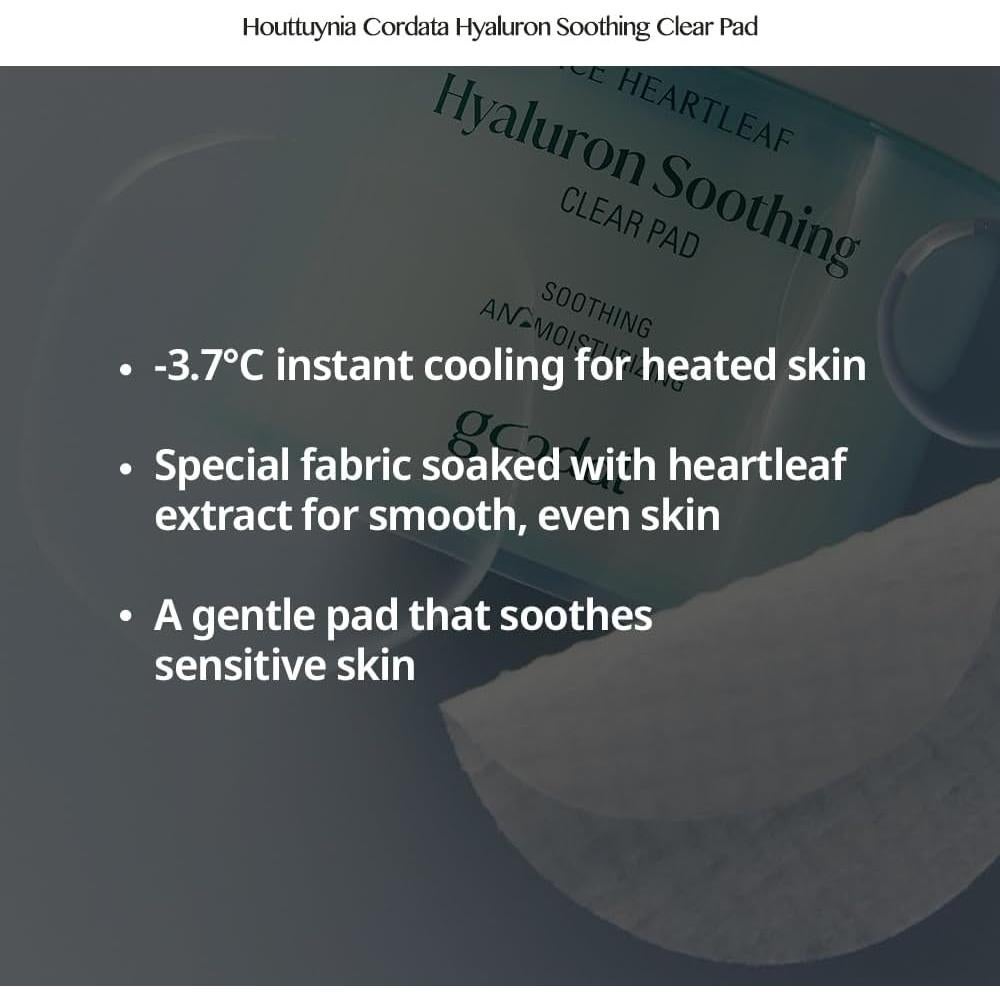 GOODAL Almohadillas Calmantes Houttuynia Cordata 70 Hojas