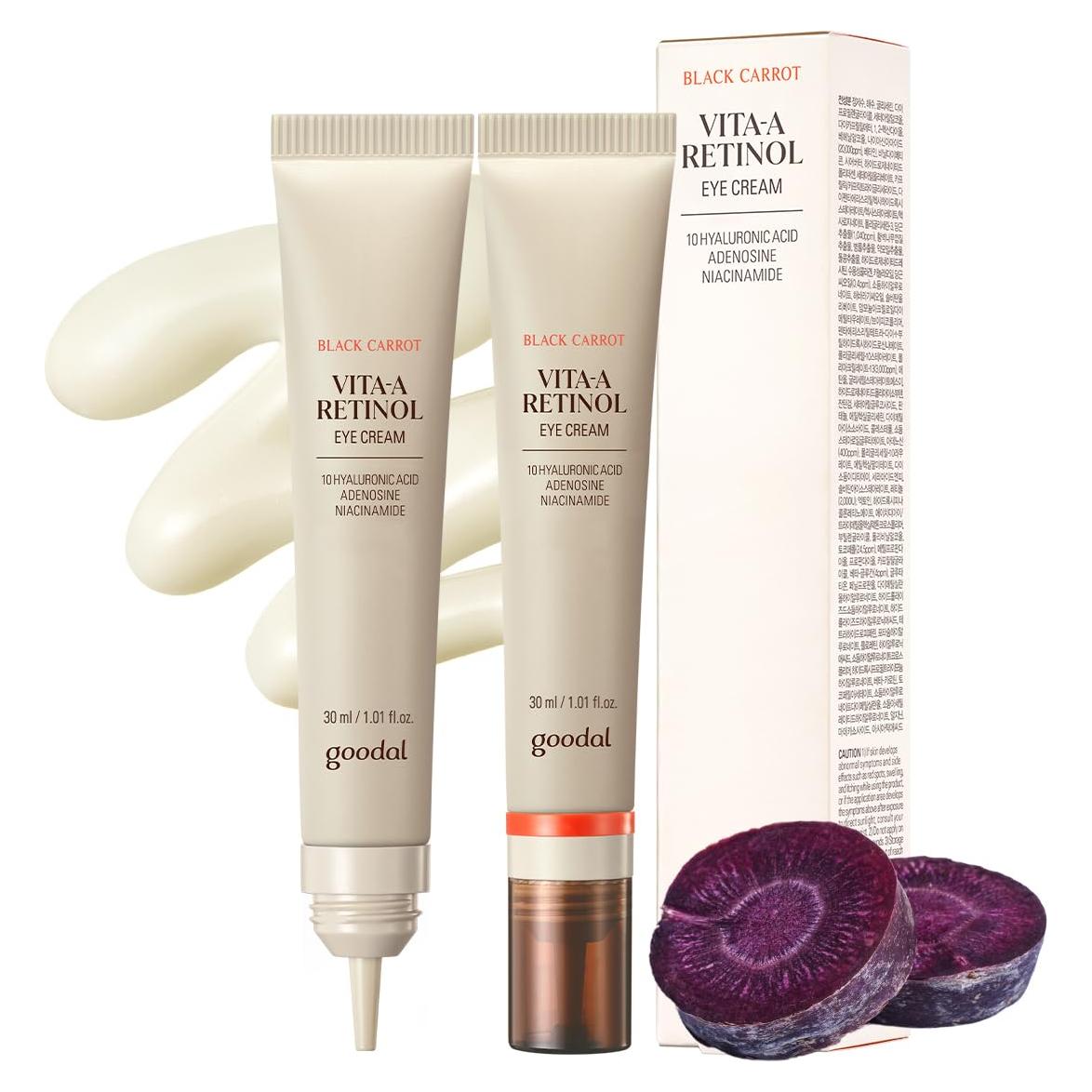 Crema para Ojos Goodal Retinol Zanahoria Negra 50g