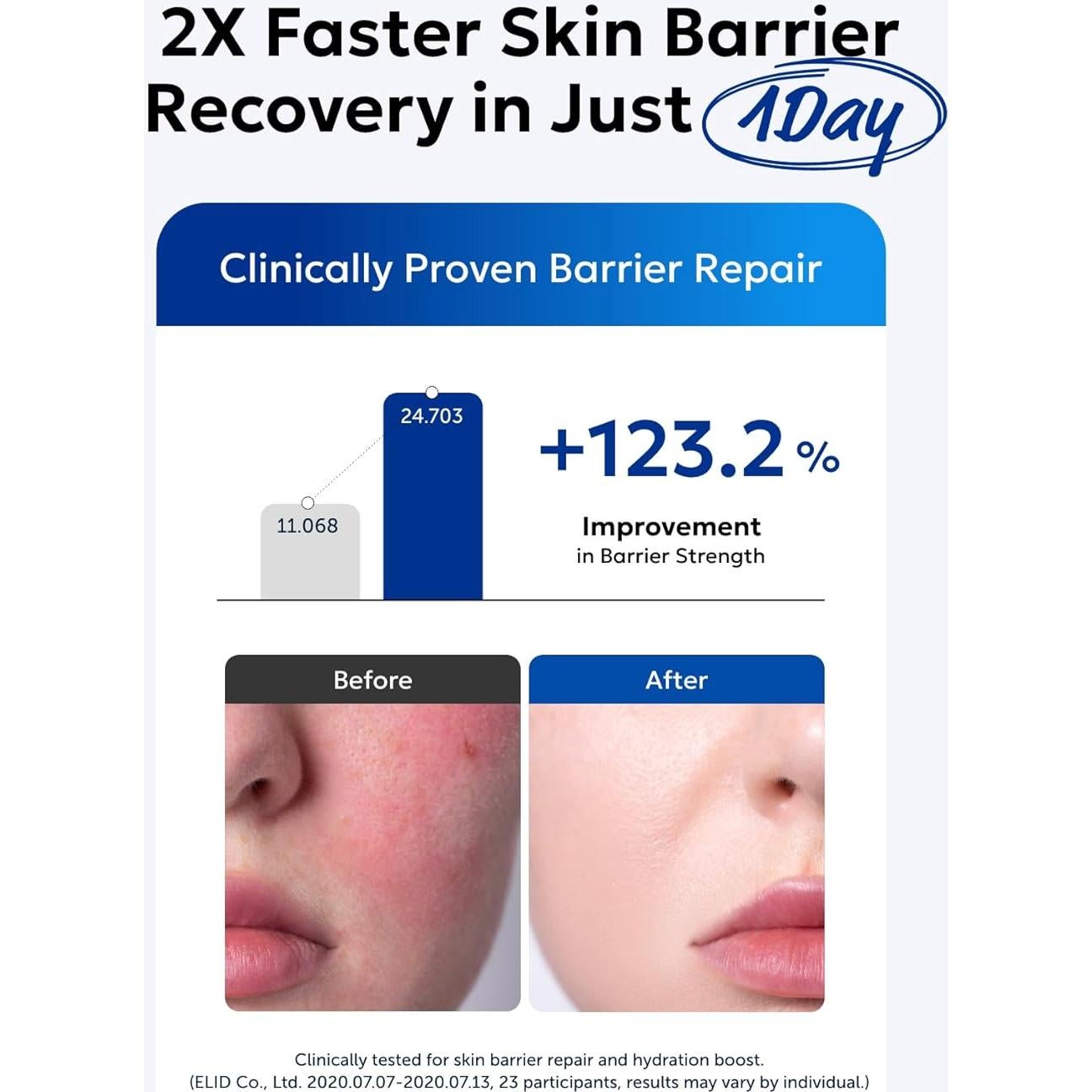 Crema Hidratante Facial Real Barrier 50ml - Piel Sensible