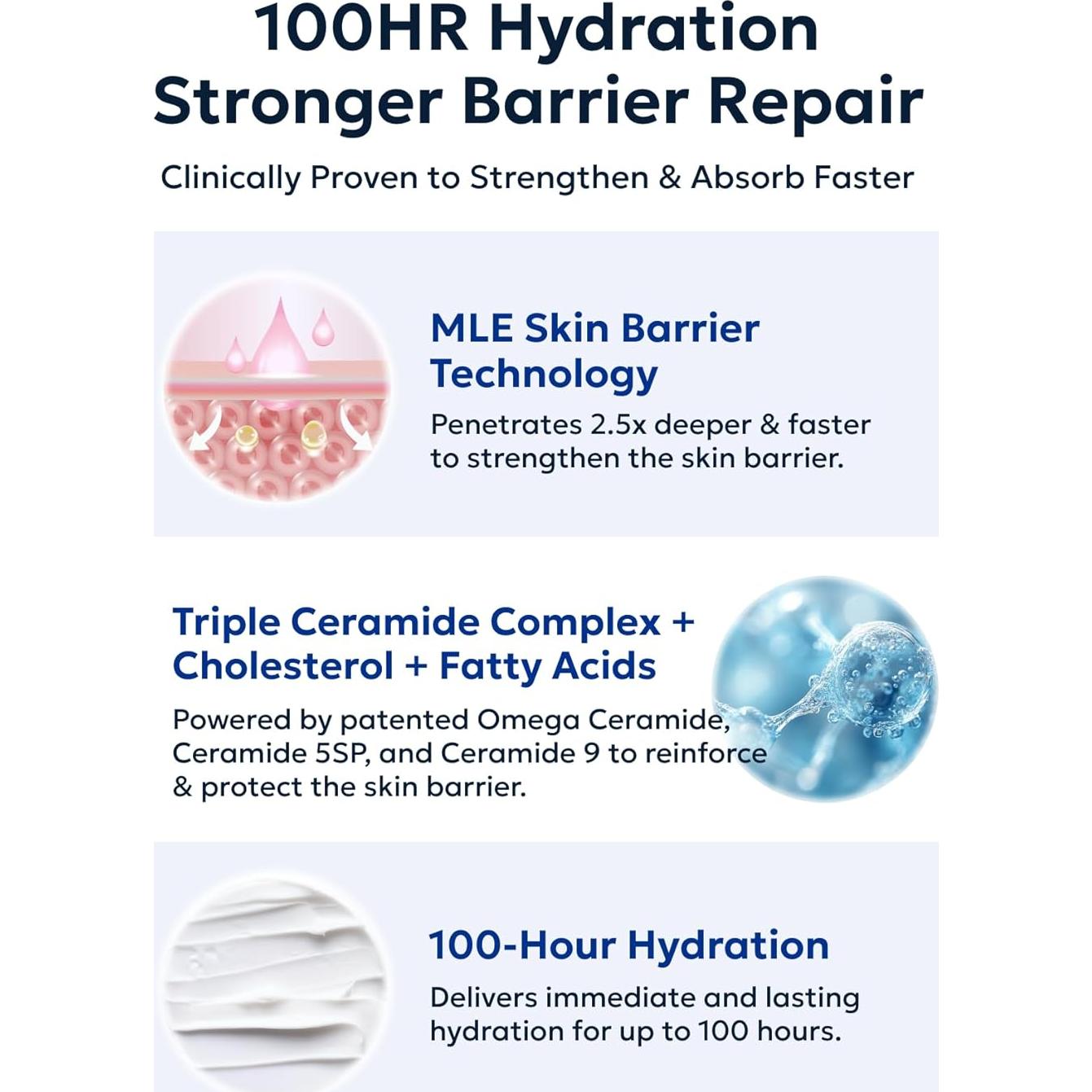 Crema Hidratante Facial Real Barrier 50ml - Piel Sensible