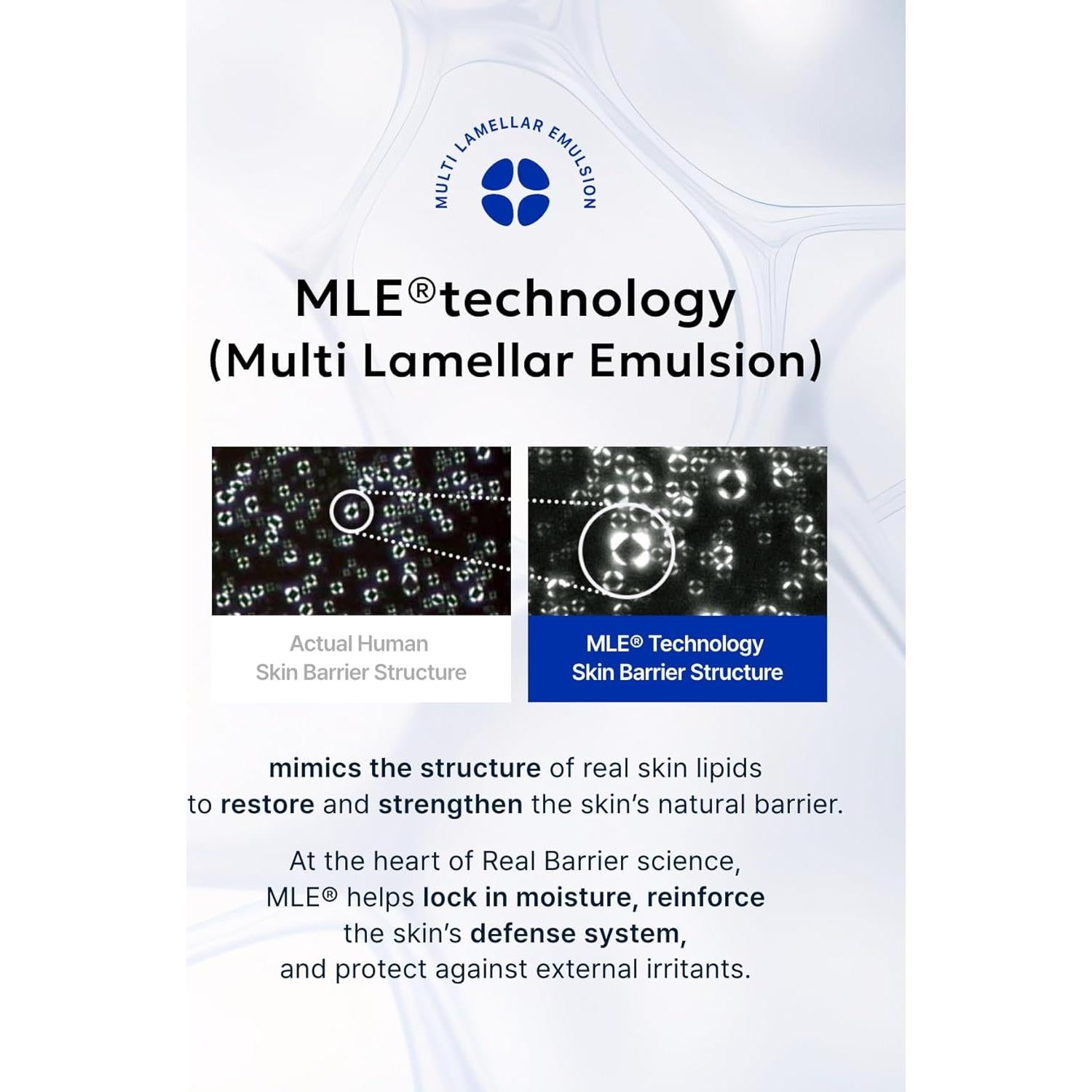 Crema Hidratante Facial Real Barrier 50ml - Piel Sensible