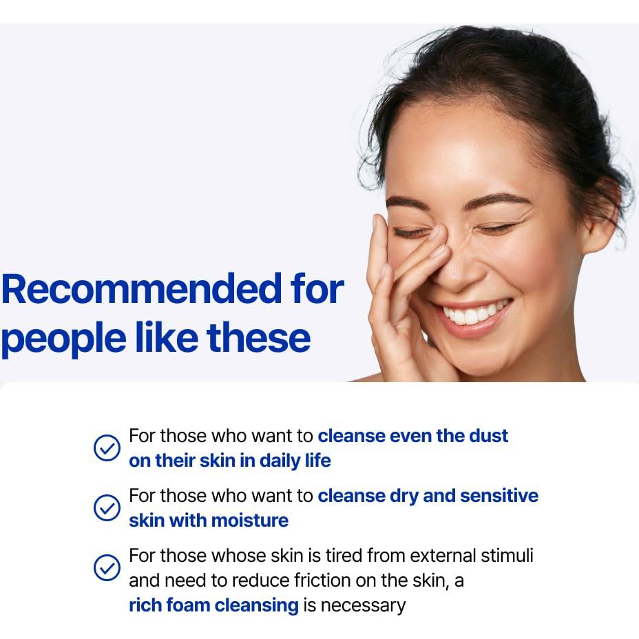 Espuma Limpiadora Facial Real Barrier 120ml Ceramidas