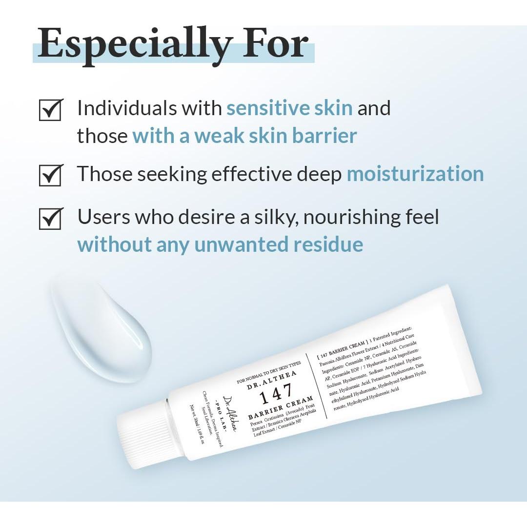 Crema Barrera Dr.Althea 147 - Hidratación Profunda 50ml