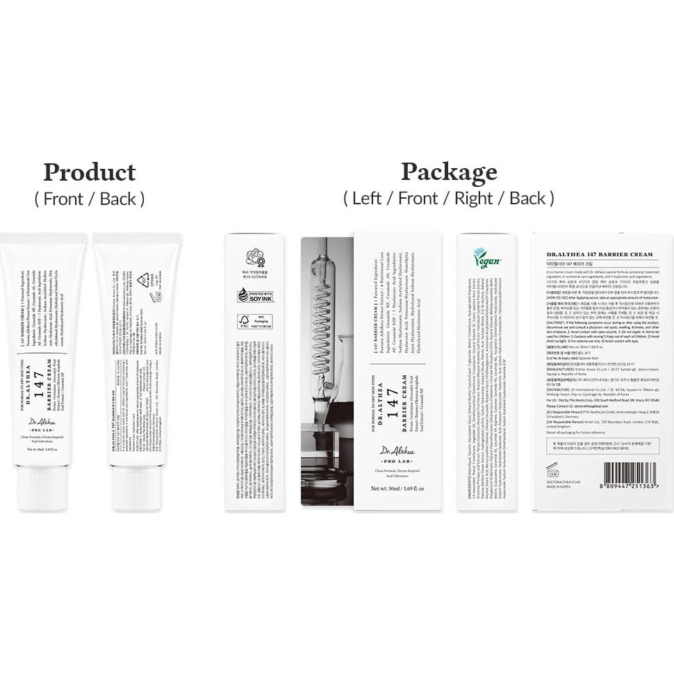 Crema Barrera Dr.Althea 147 - Hidratación Profunda 50ml