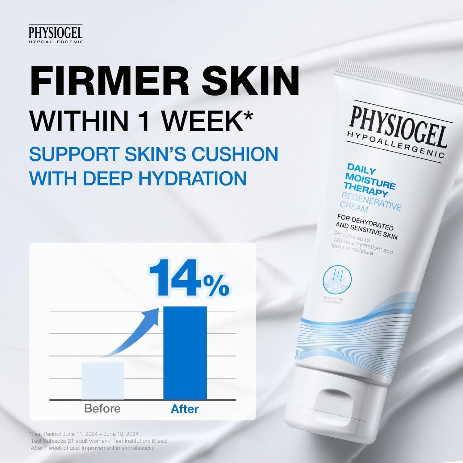 Crema Hidratante Facial Physiogel 100 ml - Piel Sensible