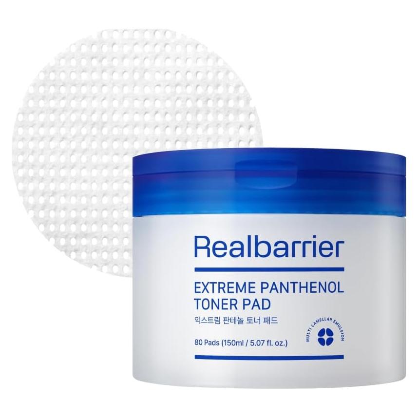 Almohadillas Tónicas Real Barrier Extreme Panthenol 80 Unidades