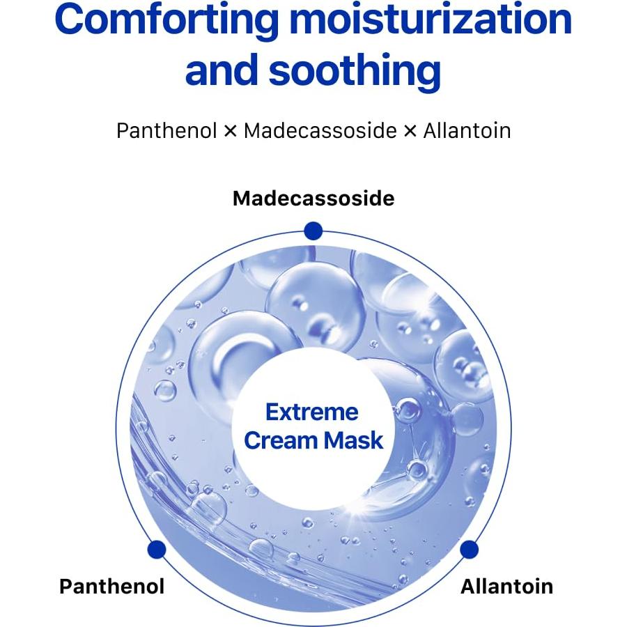 Mascarilla Facial Real Barrier Extreme Cream 10 Hojas Hidratante