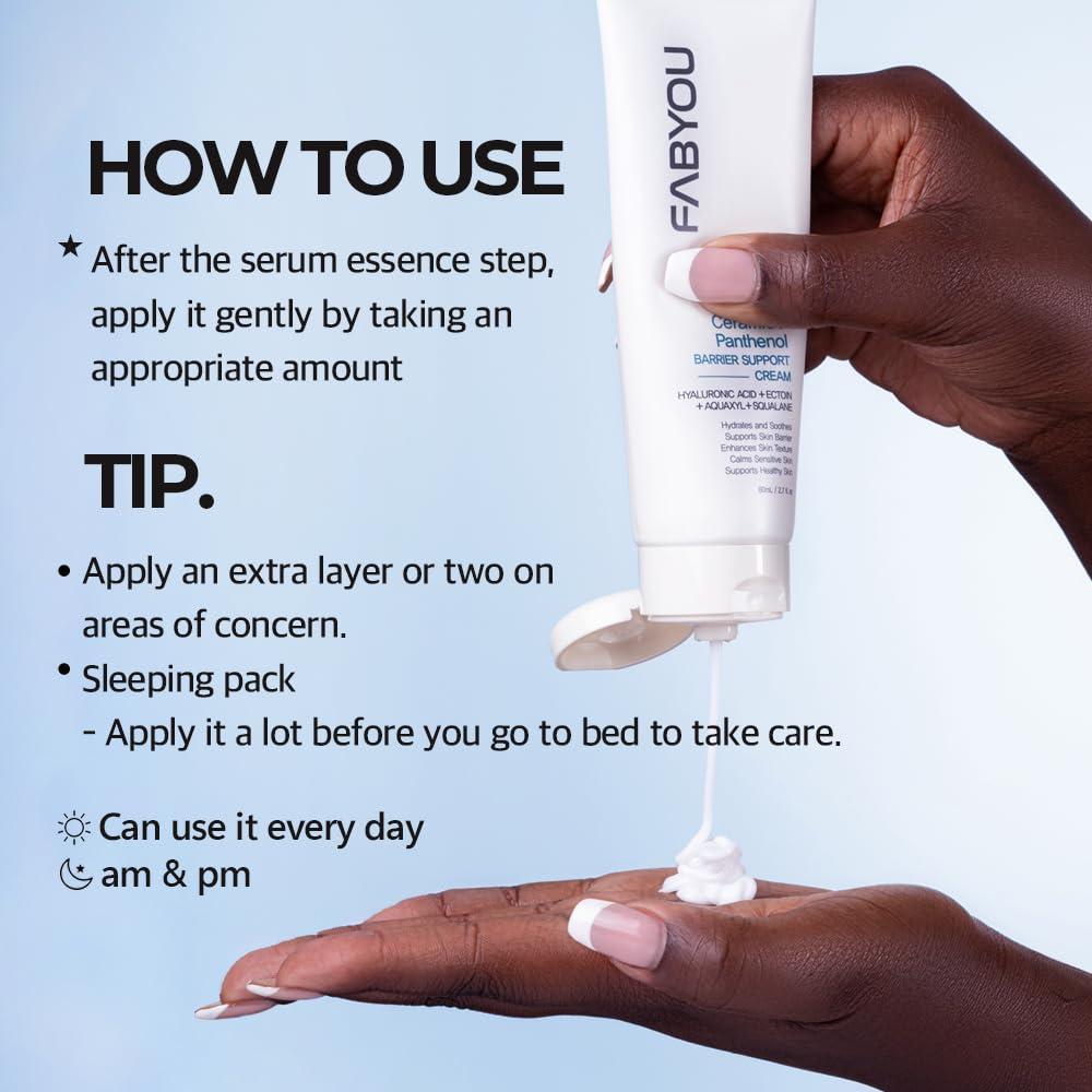 Crema Hidratante Fabyou Ceramida Panthenol 80 ml - Cuidado Piel