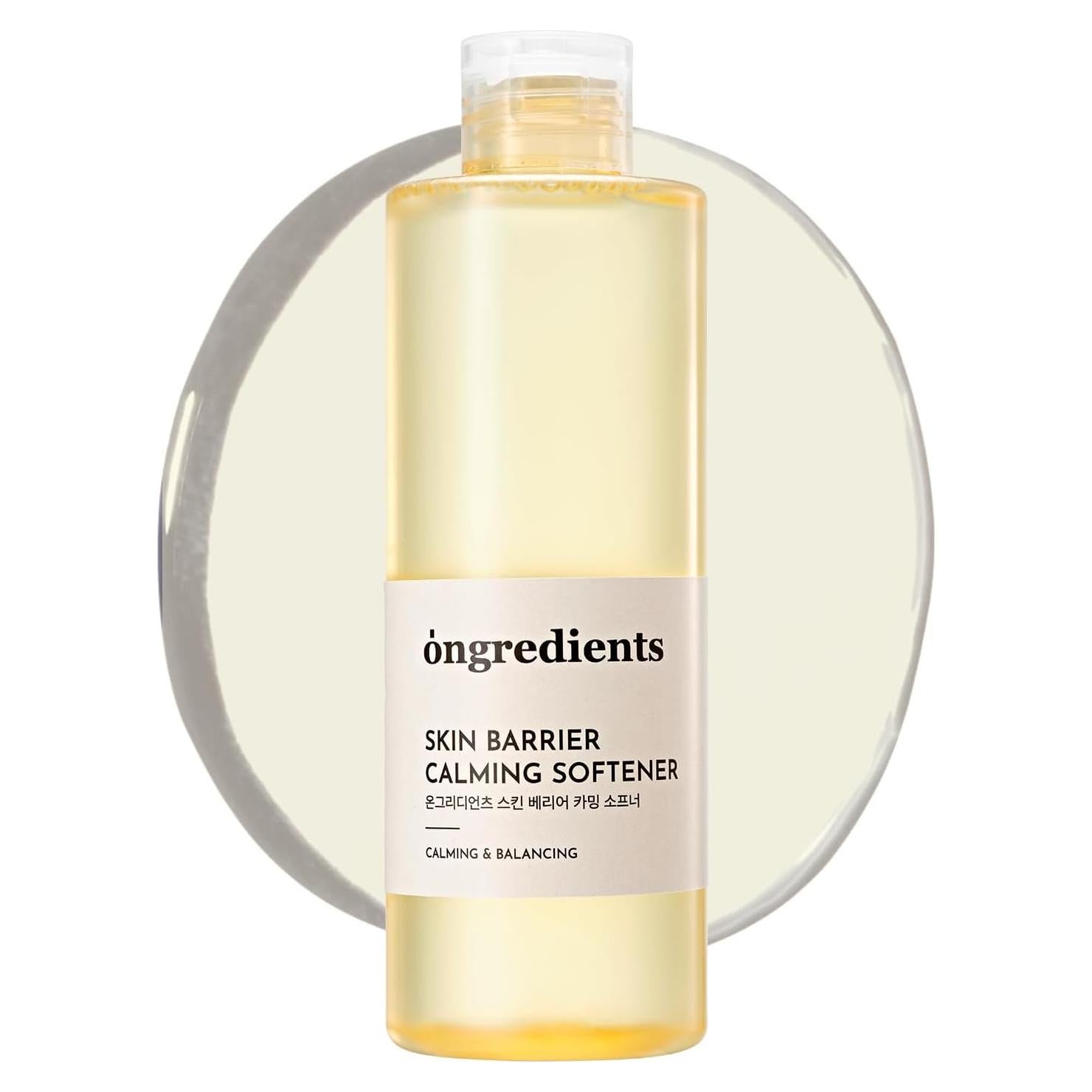 Suavizante Calmante ONGREDIENTS 250ml | Tónico Hidratante Piel Seca