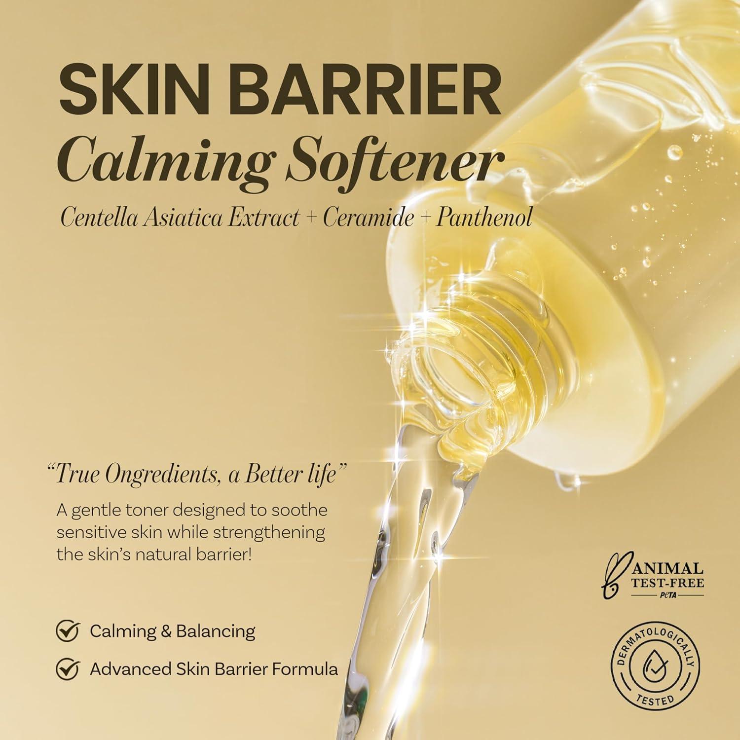 Suavizante Calmante ONGREDIENTS 250ml | Tónico Hidratante Piel Seca