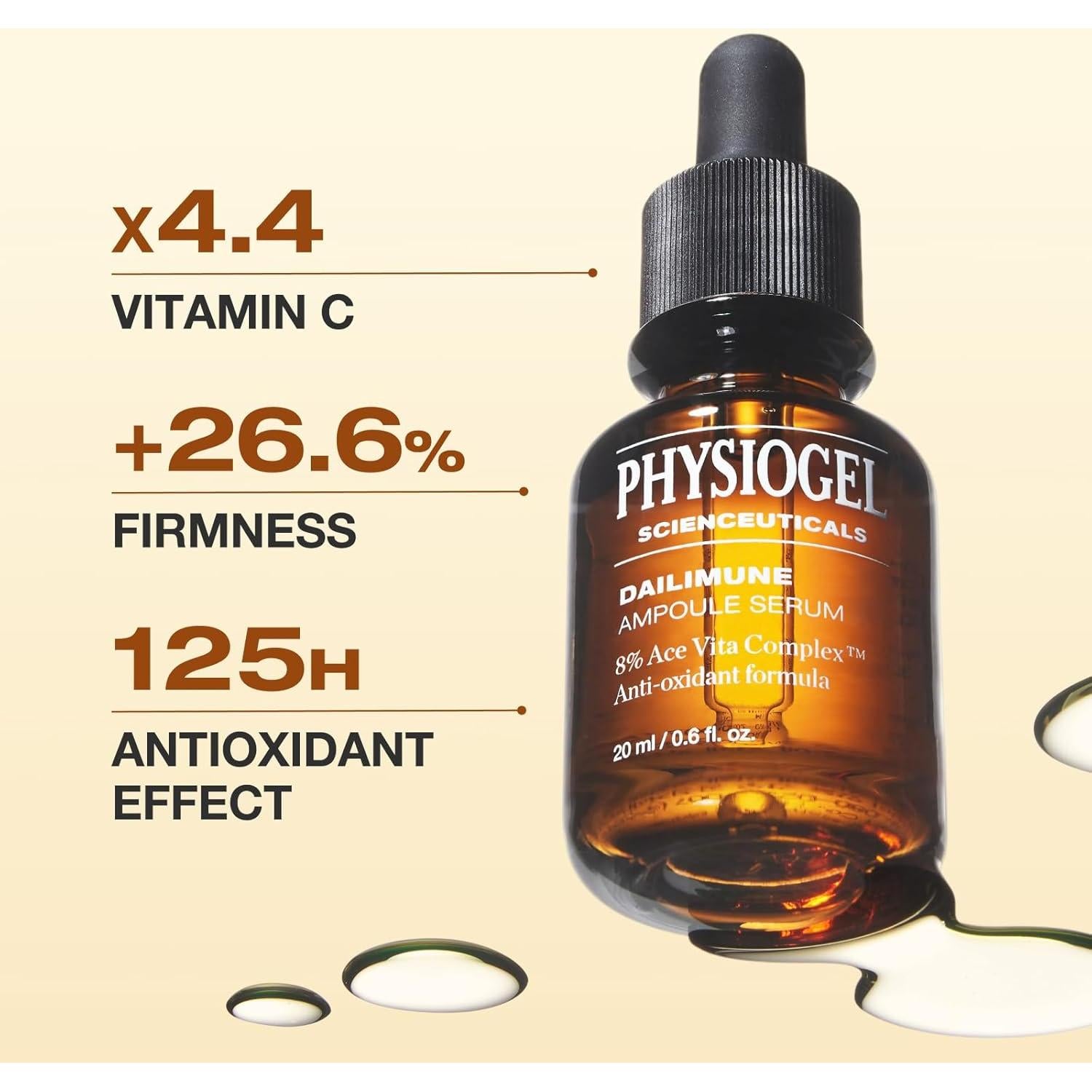 Suero Facial de Vitamina C Physiogel 30ml - Hidratante y Antioxidante