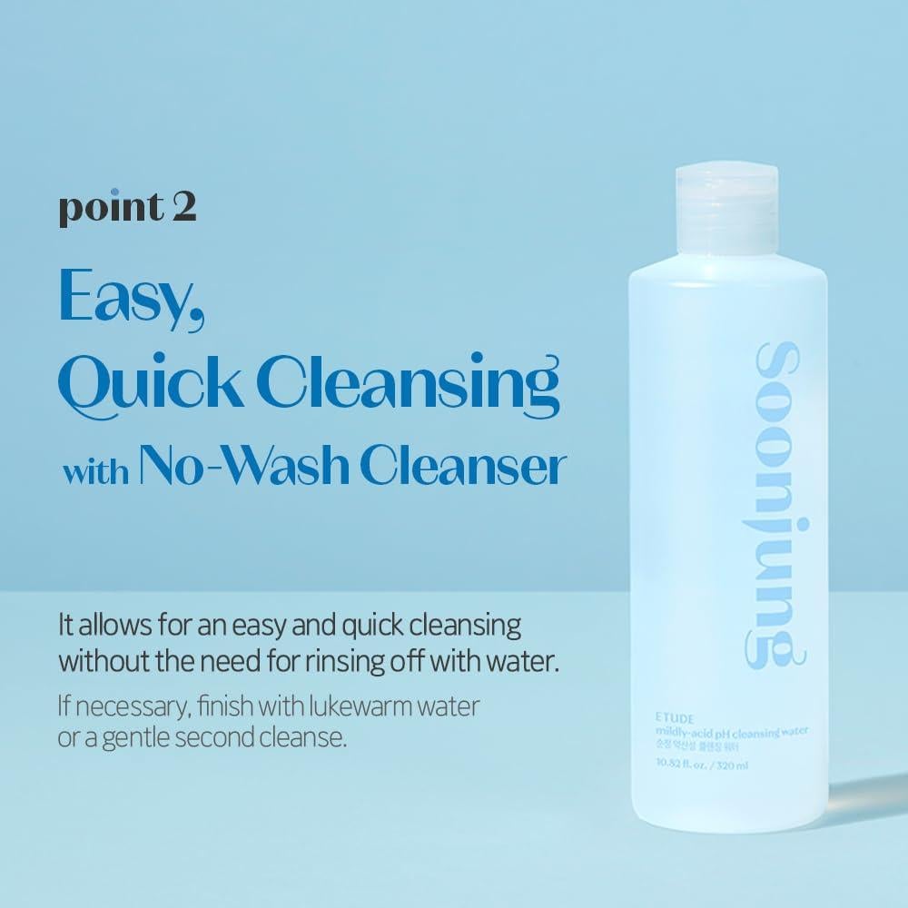 Limpiador Facial ETUDE SoonJung 5.5 320ml Hipoalergénico