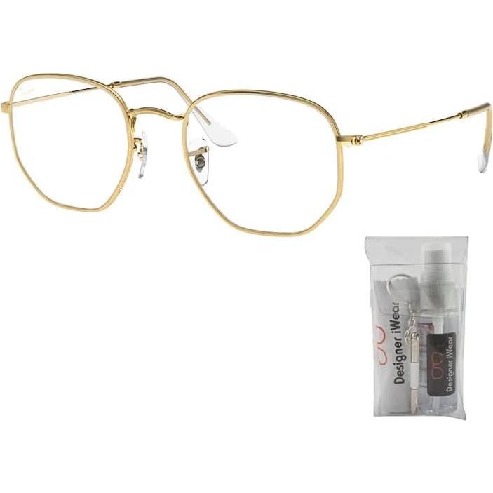 Gafas de Sol Ray-Ban RB3548 Hexagonal Oro Claro 54mm