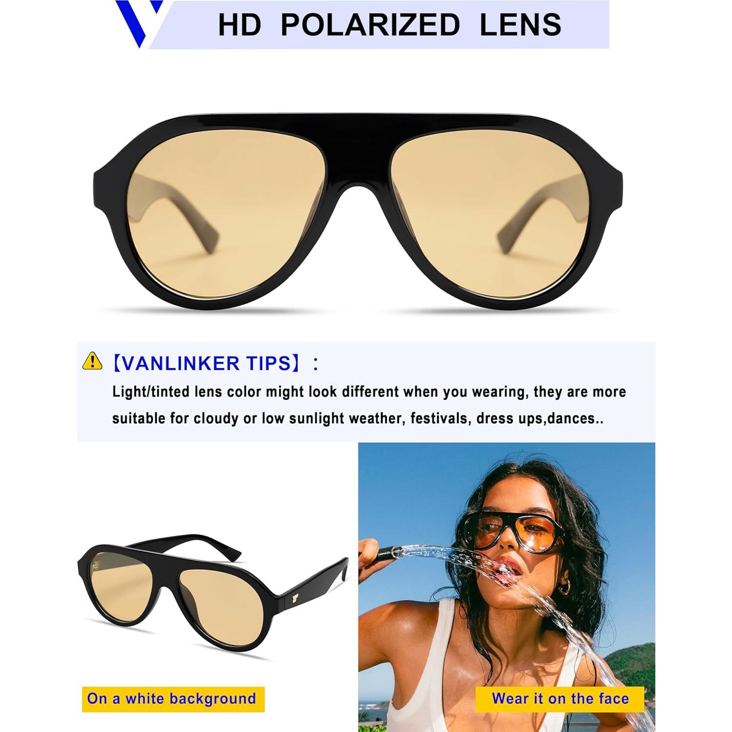Gafas de sol aviador polarizadas VANLINKER VL9750 unisex