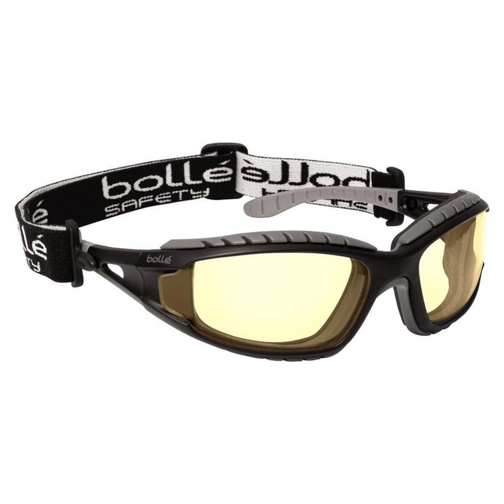 Gafas de Seguridad Bolle Tracker 253-TR-40087 Policarbonato Negro/Gris Lente Amarillo