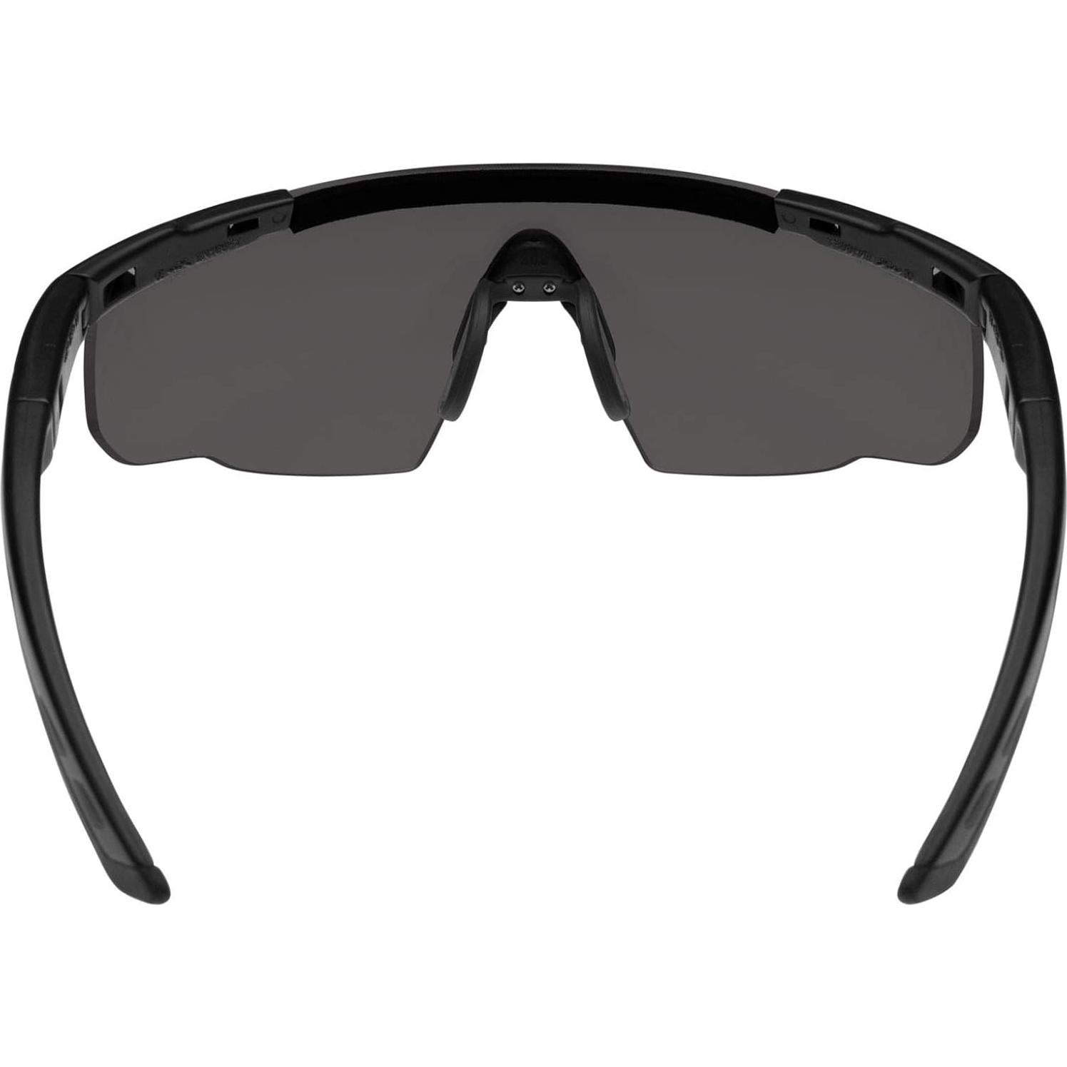Gafas de Tiro Wiley X Saber Avanzadas, Protección UV, Montura Negra