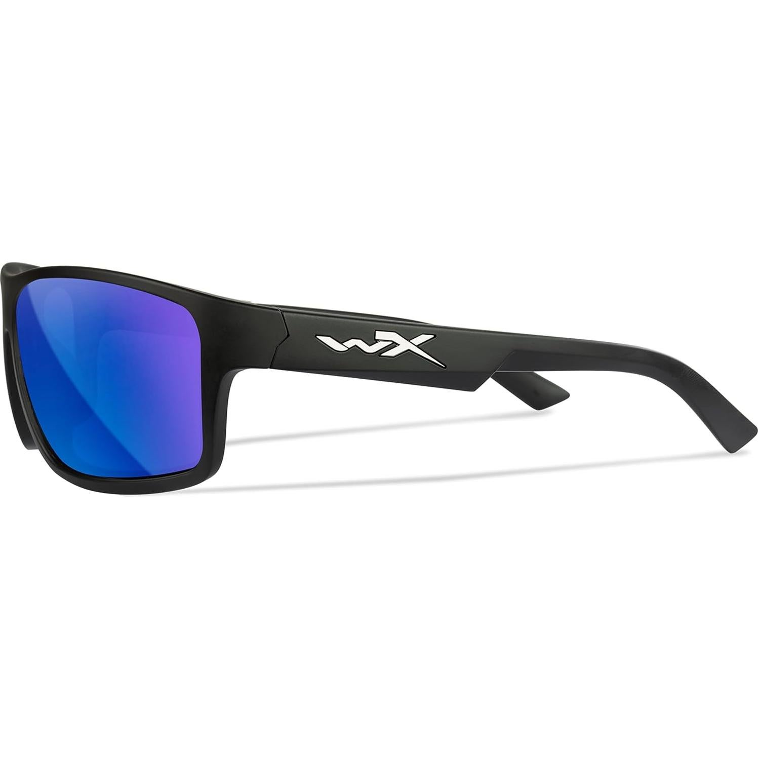 Gafas de Sol Polarizadas Wiley X Peak - Protección UV, Montura Negra