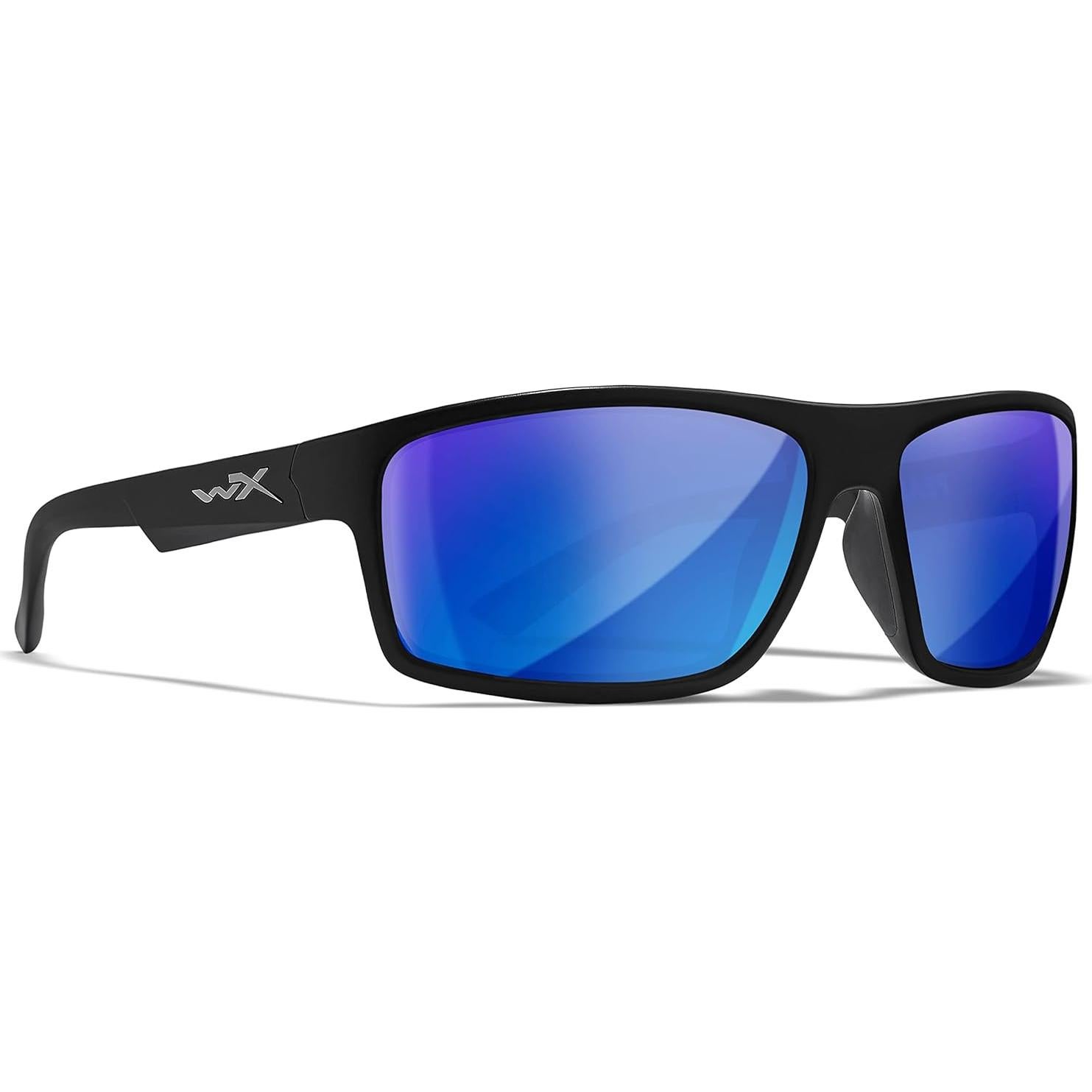 Gafas de Sol Polarizadas Wiley X Peak - Protección UV, Montura Negra