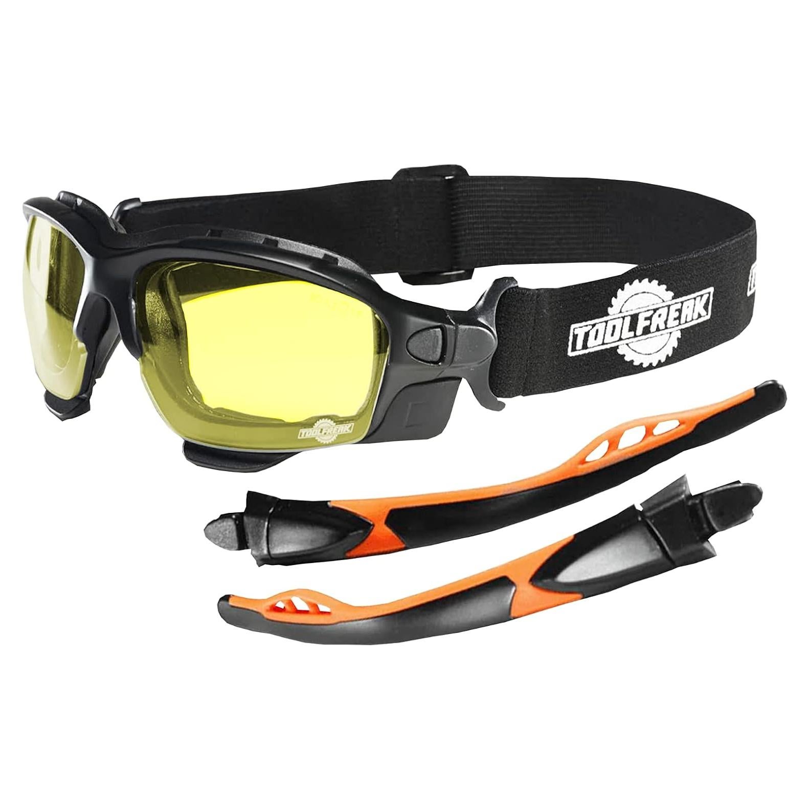Gafas de Seguridad ToolFreak Spoggles HD Lente Amarillo Policarbonato