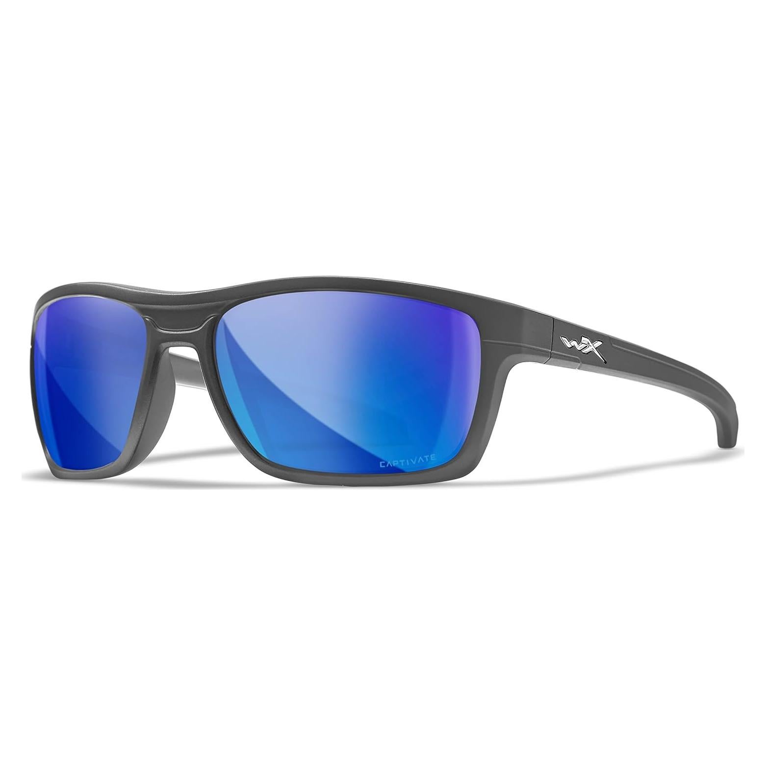 Gafas de sol polarizadas Wiley X Kingpin, protección UV unisex