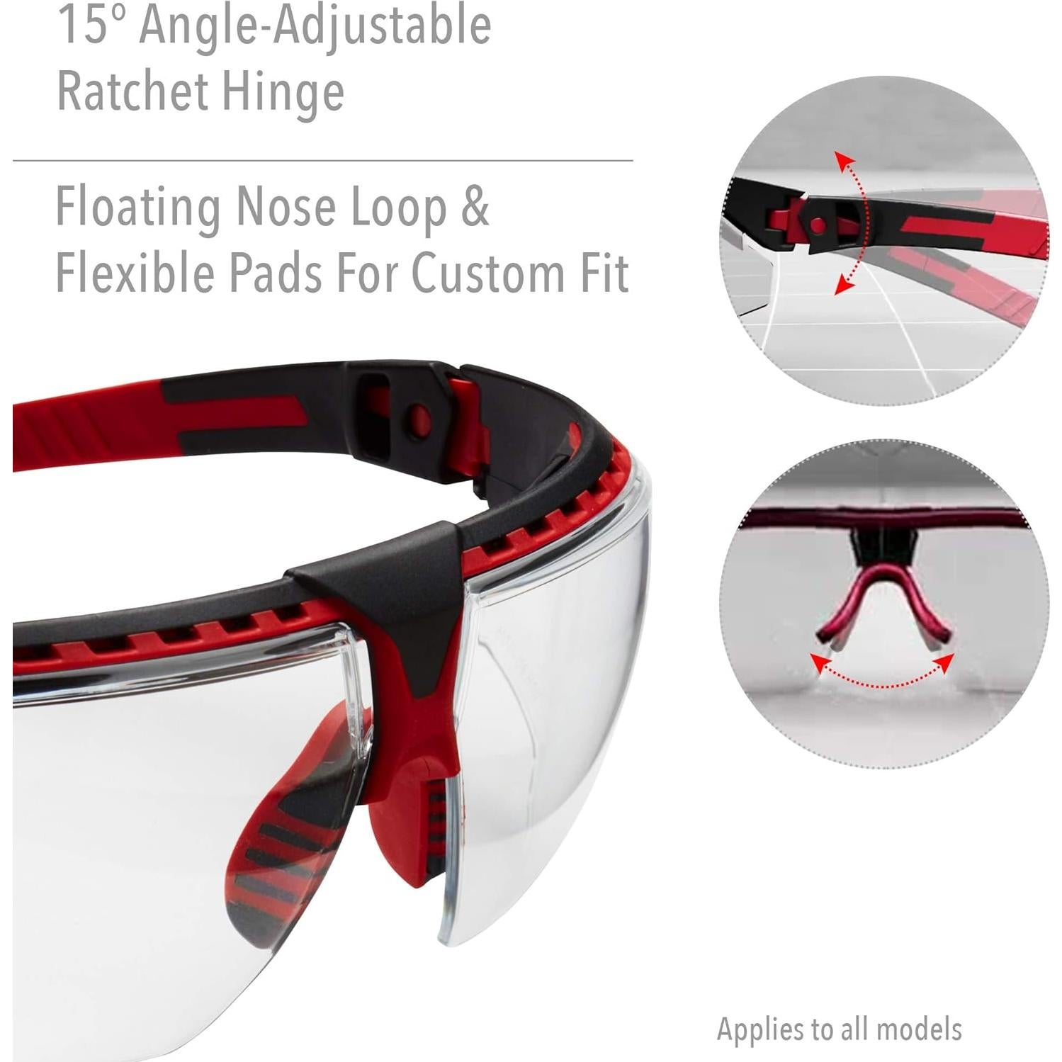 Gafas de Seguridad Uvex Avatar Honeywell, Marco Verde con Lente Clara