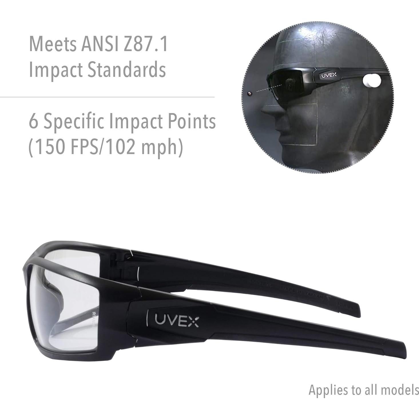 Gafas de Seguridad Honeywell Uvex Hypershock Ámbar Antivaho