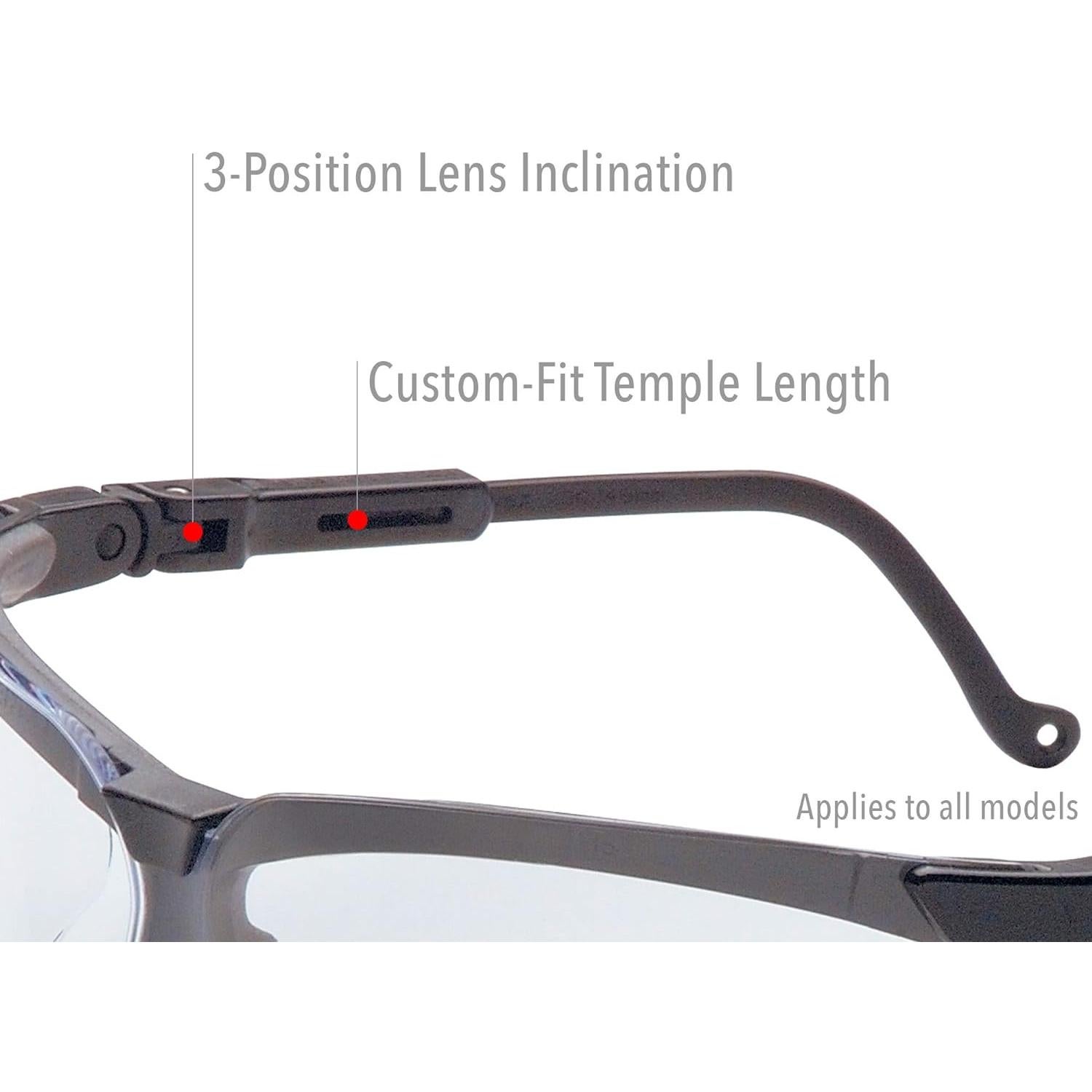 Gafas de Seguridad Uvex Genesis con Recubrimiento Antiempañante