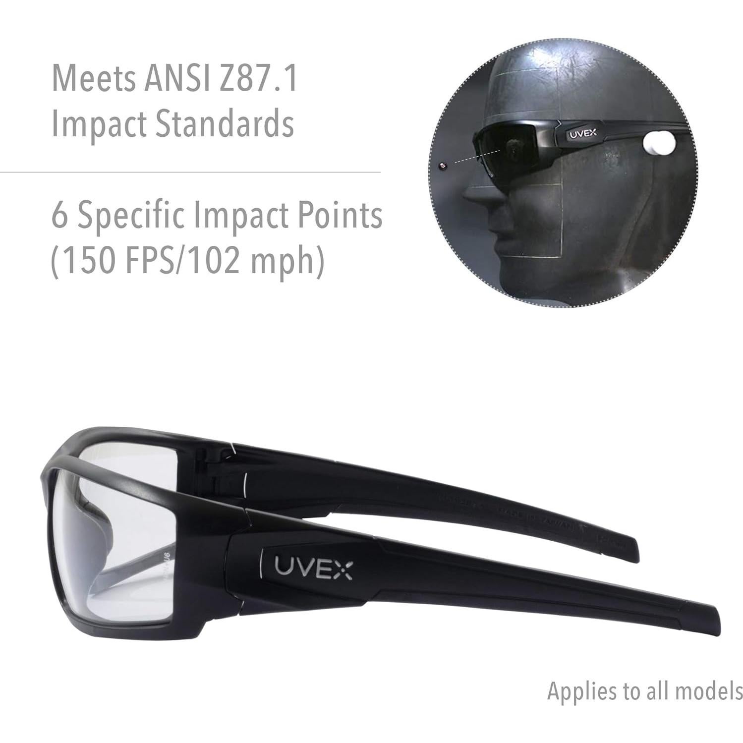Gafas de Seguridad Uvex Hypershock Honeywell S2961HS Anti-Vaho