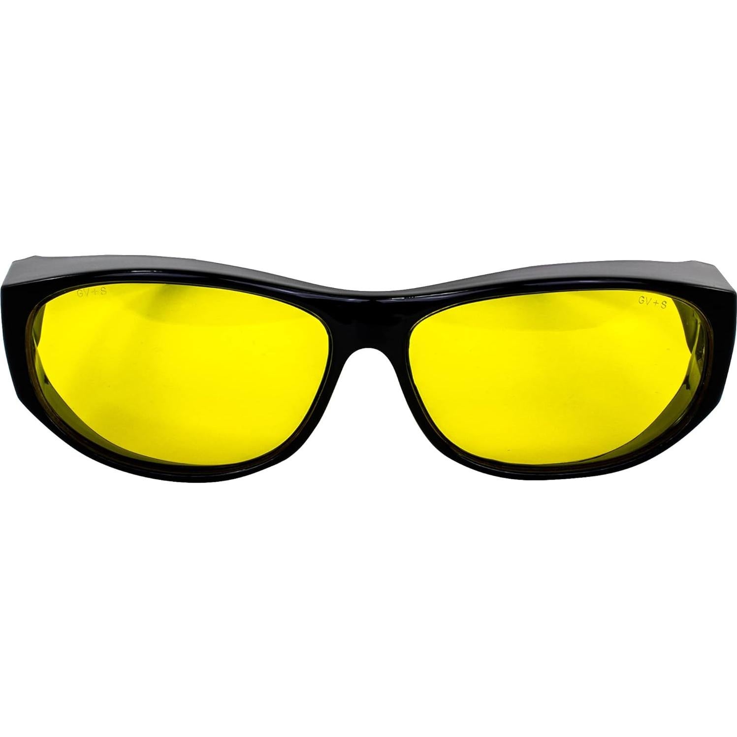 Gafas de Seguridad Global Vision Fit Over UV400 Negro