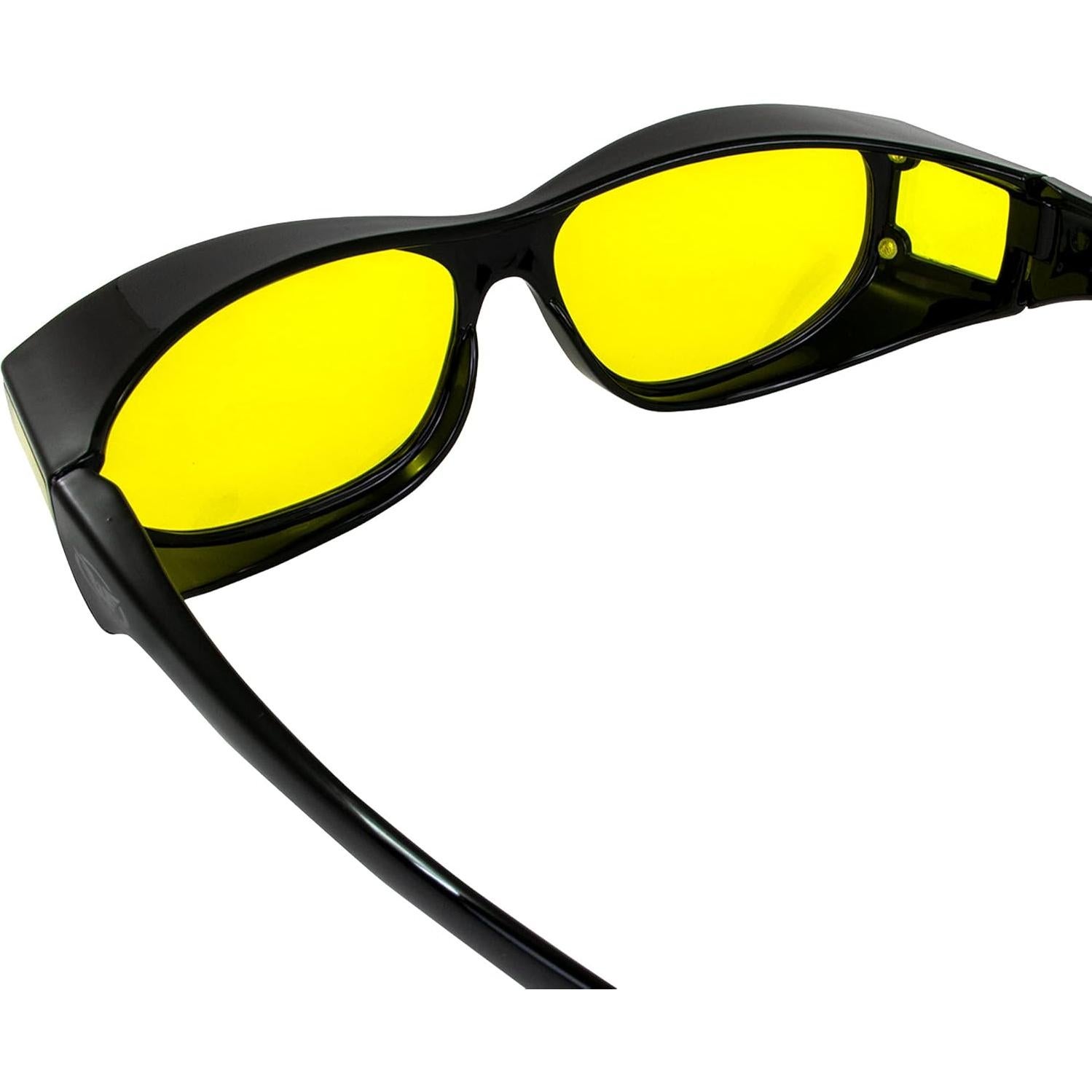 Gafas de Seguridad Global Vision Fit Over UV400 Negro
